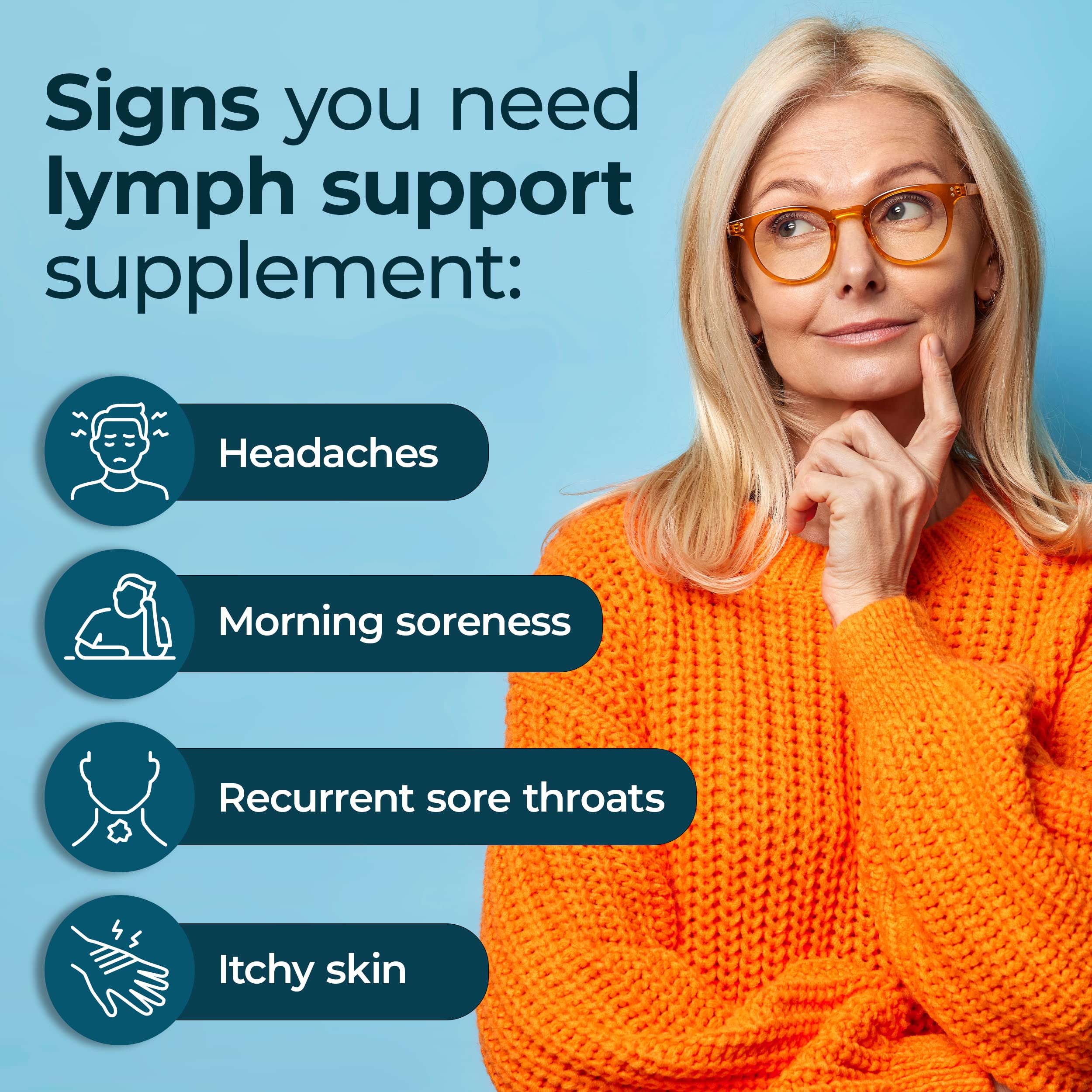 PUREHEALTH RESEARCH Lymph System Support Supplement - Lymphatic Drainage Supplement PUREHEALTH RESEARCH uk supplements