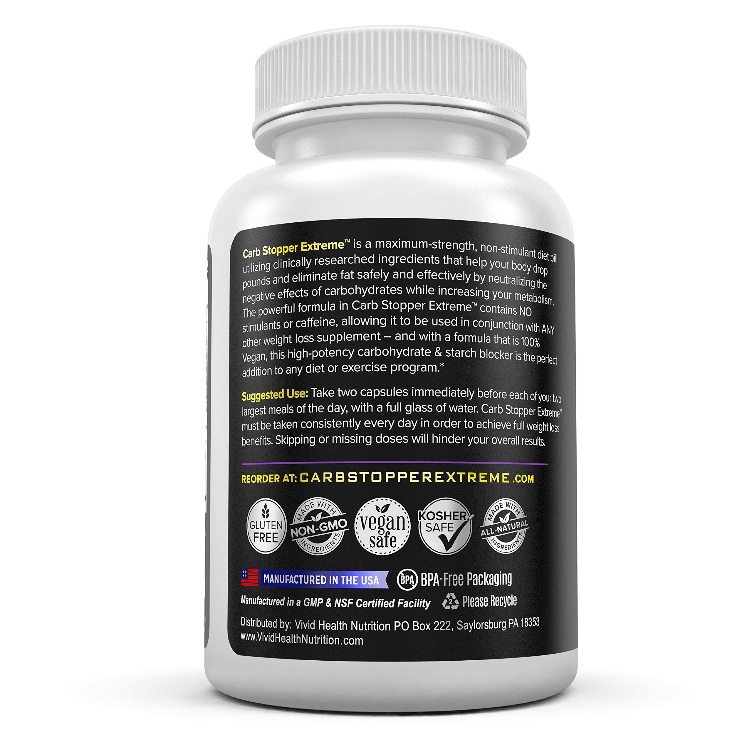 Carb Stopper Extreme (5 Bottles Maximum Strength, Natural Carbohydrate and Starch Carb Stopper Extreme uk supplements