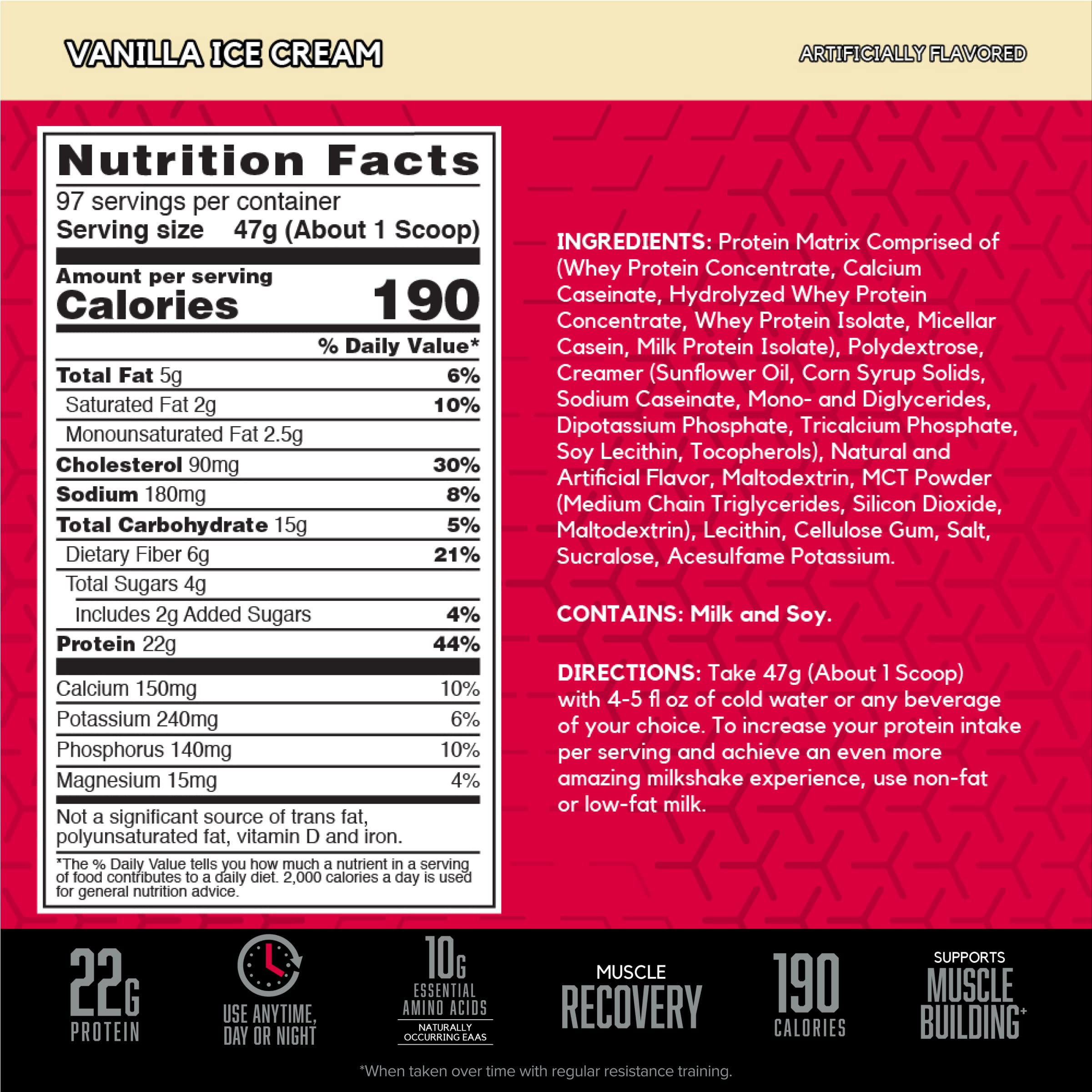 BSN SYNTHA-6 Whey Protein Powder, Vanilla Protein Powder with Micellar Casein BSN uk supplements