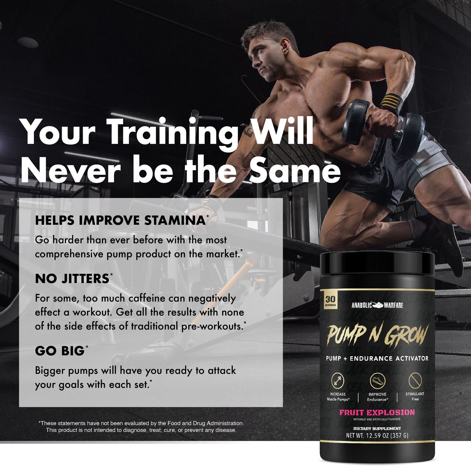 Anabolic Warfare Pump-N-Grow Muscle Pump Supplement Caffeine Free Pre Workout Anabolic Warfare uk supplements