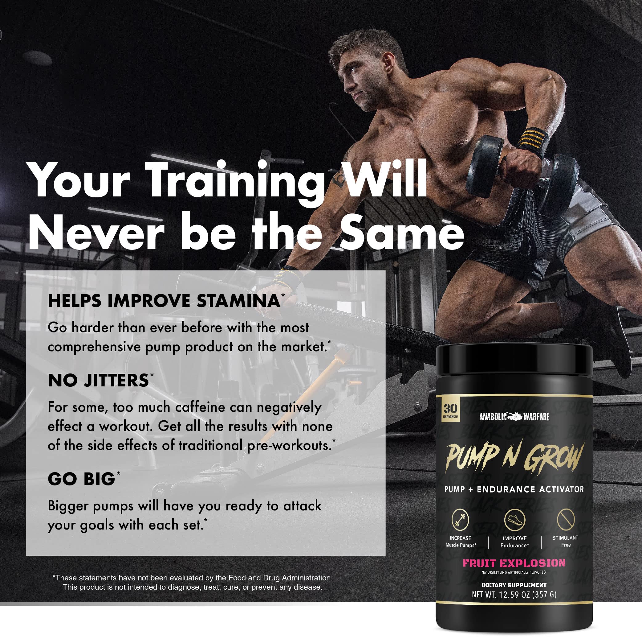 Anabolic Warfare Pump-N-Grow Muscle Pump Supplement Caffeine Free Pre Workout Anabolic Warfare uk supplements