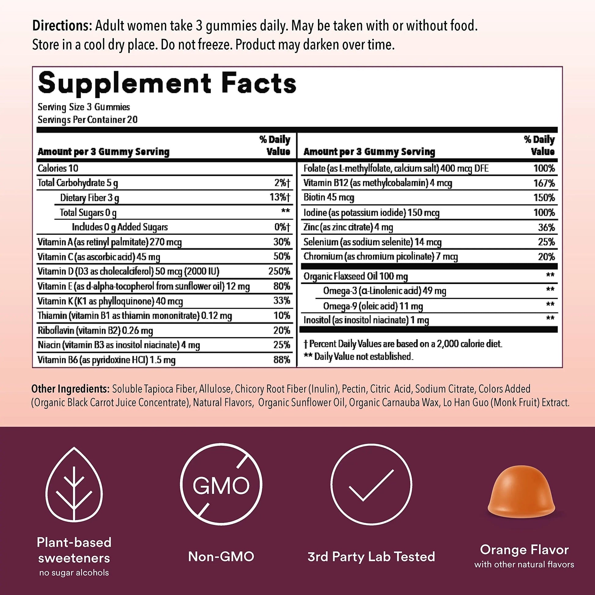 SmartyPants Women's Multivitamin Gummies, Sugar Free: Biotin, Methylfolate, Omega 3 (ALA), Vitamin D & Teen Guy Multivitamin Gummies: Omega 3 Fish Oil (EPA/DHA), Vitamin D3, C, Vitamin B12, B6 SmartyPants uk supplements