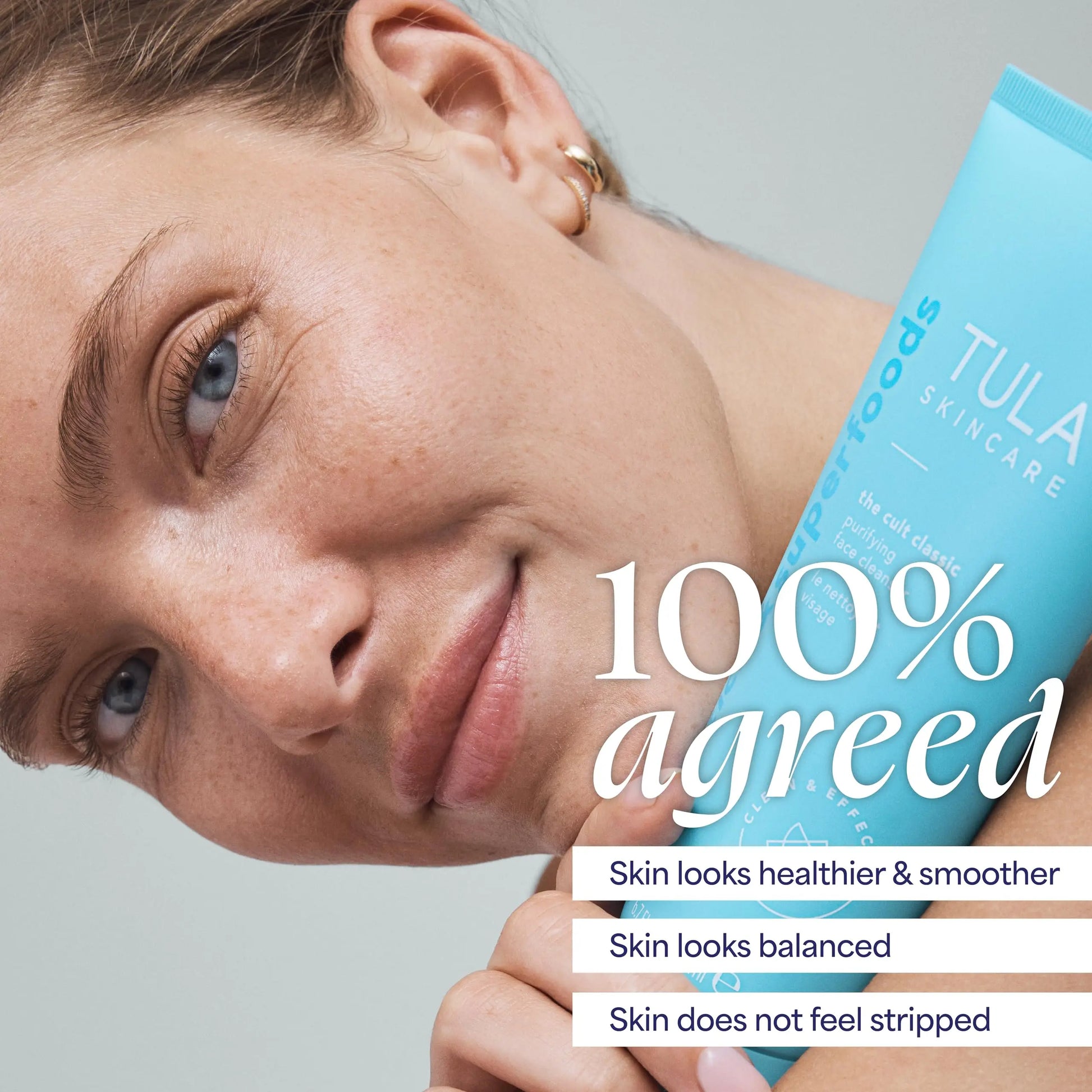 TULA Skin Care The Cult Classic Purifying Face Cleanser (Travel-Size) | Gentle and Effective Face Wash, Makeup Remover, Nourishing and Hydrating | 1.67 oz. TULA uk supplements