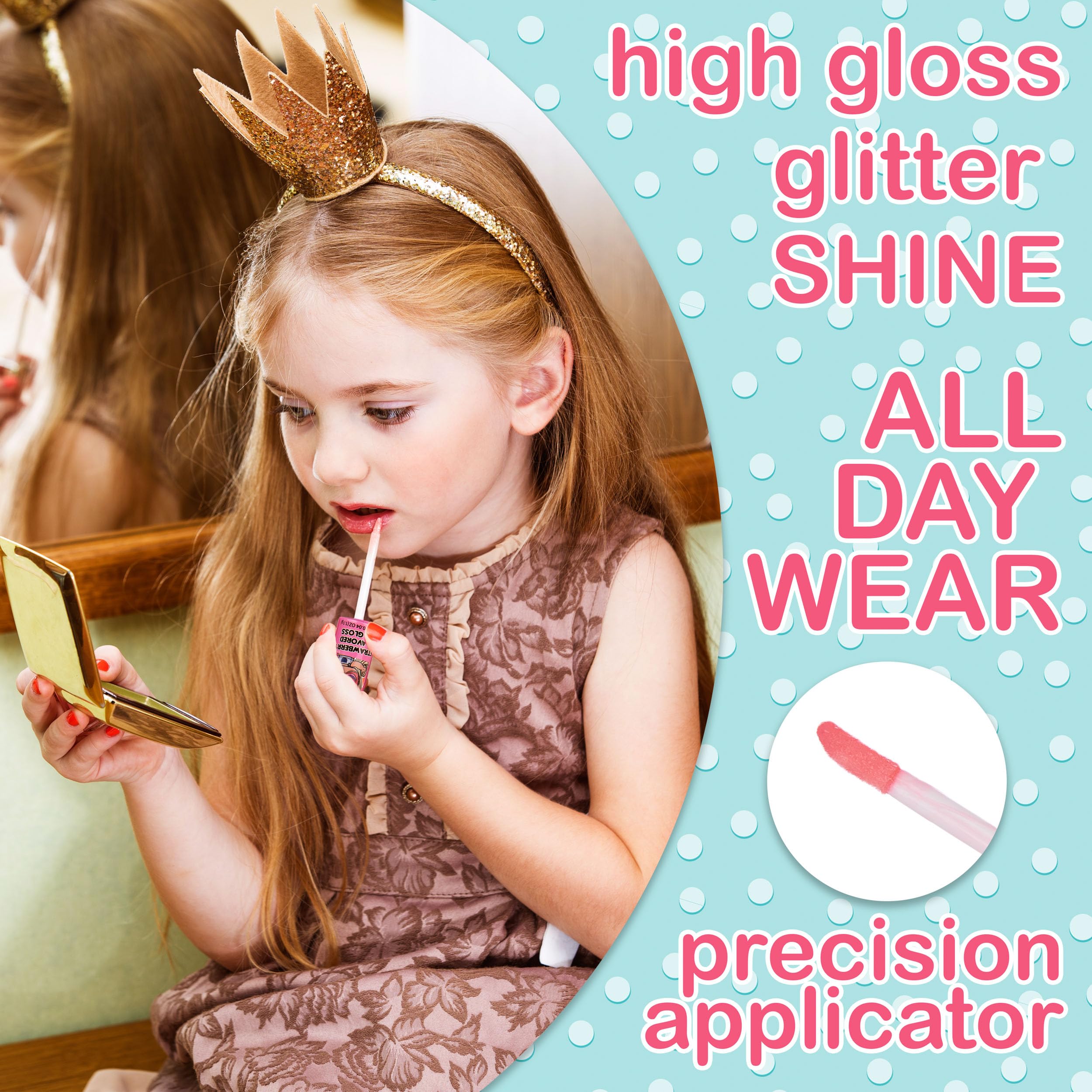 L.O.L Surprise 7-Pack Lip Gloss for Girls, Lol Lip Gloss L.O.L. Surprise! uk supplements