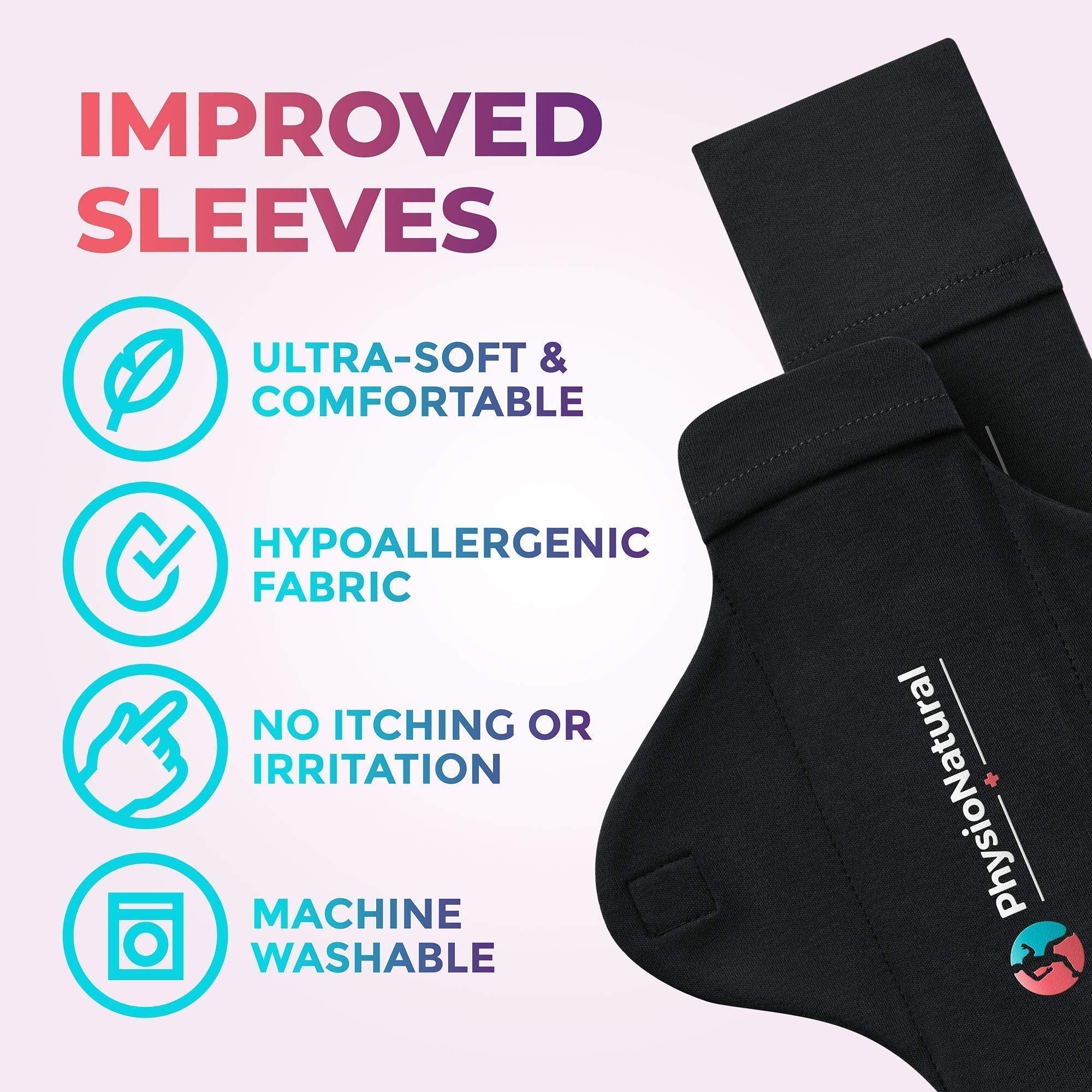 Reusable Perineal Ice Packs with Washable Sleeves – for Hemorrhoids, Postpartum Vaginal Pain PhysioNatural uk supplements