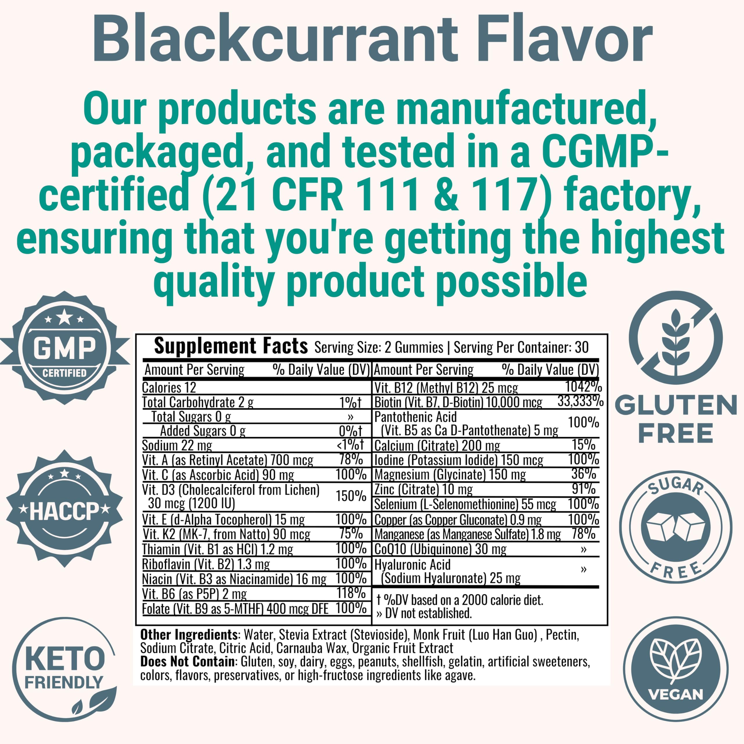 SHIZAM Vitamin D3 K2 MK-7 Gummies with Magnesium, Folate (5-MTHF), Methylfolate, CoQ10, B6 P5P & Methylated B-Complex for Women 40+ SHIZAM uk supplements