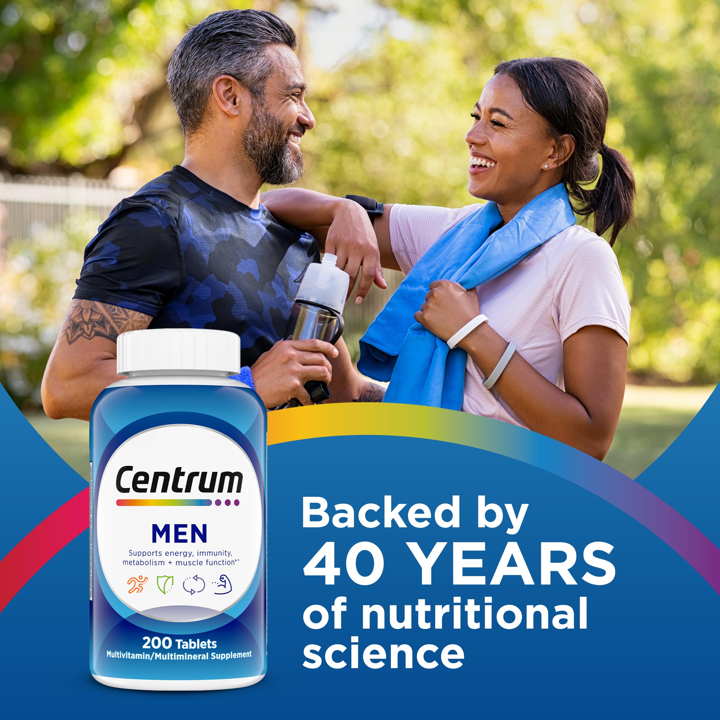 Centrum Multivitamin for Men, Multivitamin/Multimineral Supplement with Vitamin D3, B Vitamins and Antioxidants Centrum uk supplements