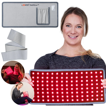 LOOKEE HealGlow Pro Medical Infrared & Red-Light Therapy Belt - LED Technology - 60W Powerful LOOKEE uk supplements