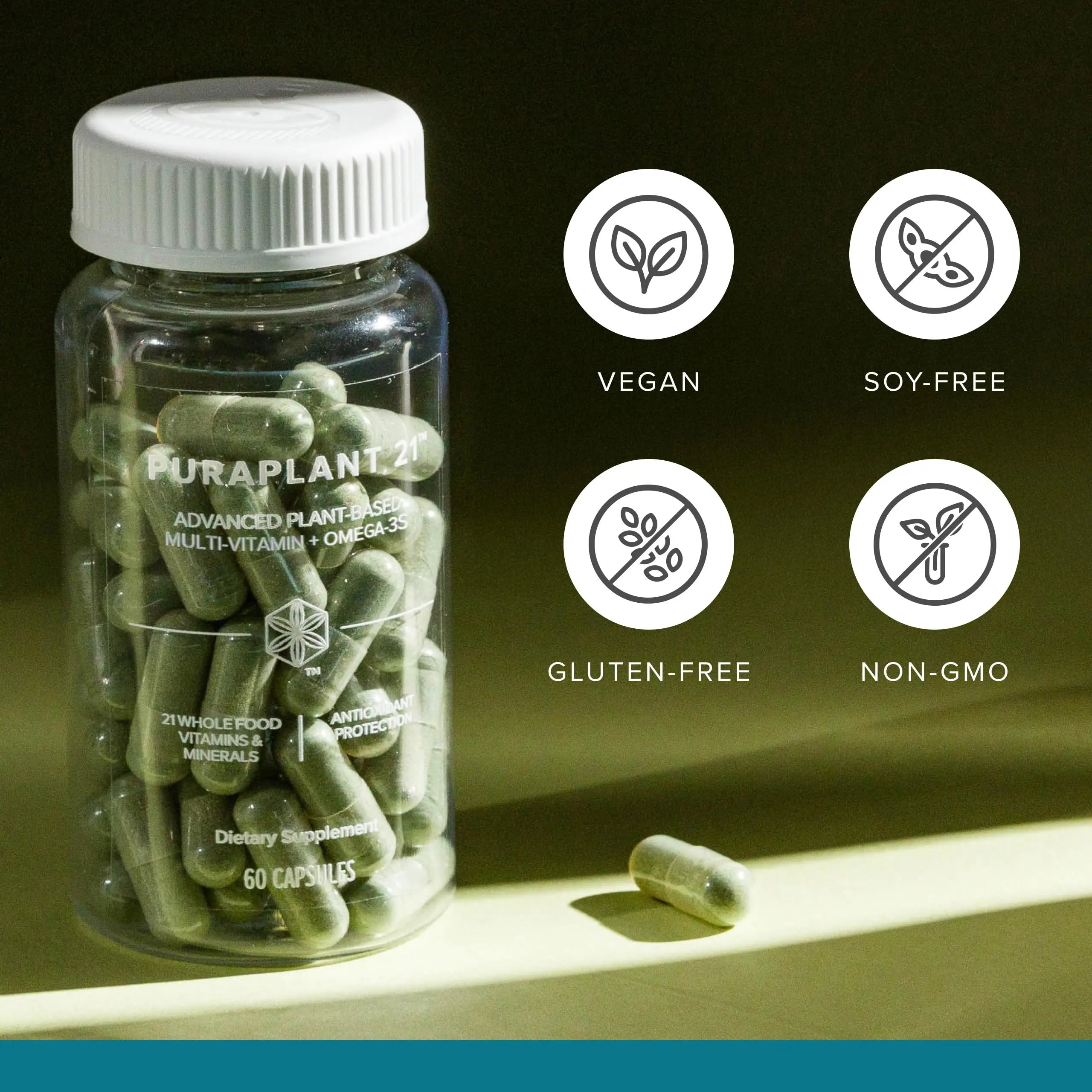 Isagenix PuraPant 21 - Advanced Plant-Based Daily Multi-Vitamin Sourced from Organic Fruits and Vegetables Isagenix uk supplements