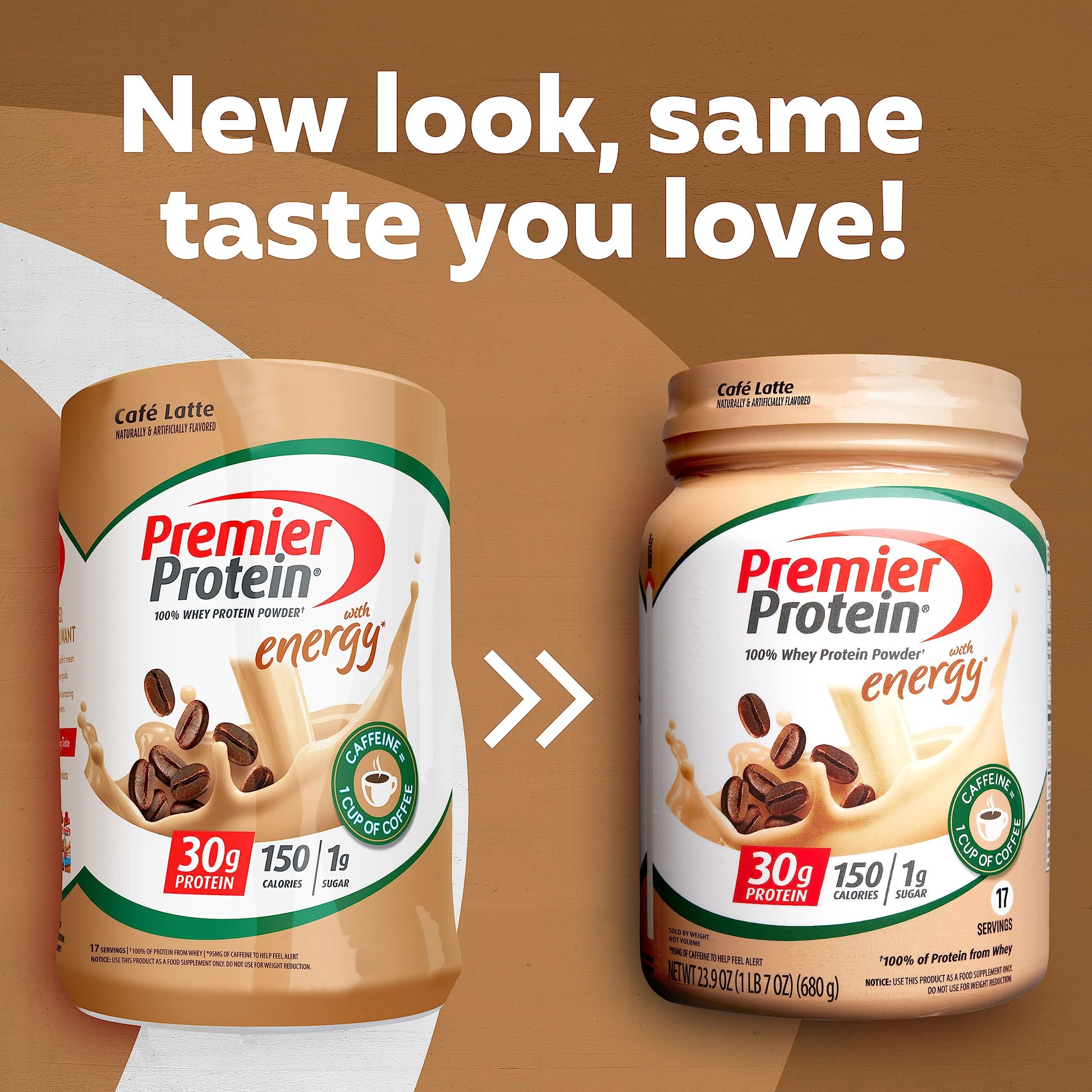 Premier Protein Powder, Cafe Latte , 30g Protein, 1g Sugar, 100% Whey Protein Premier Protein uk supplements