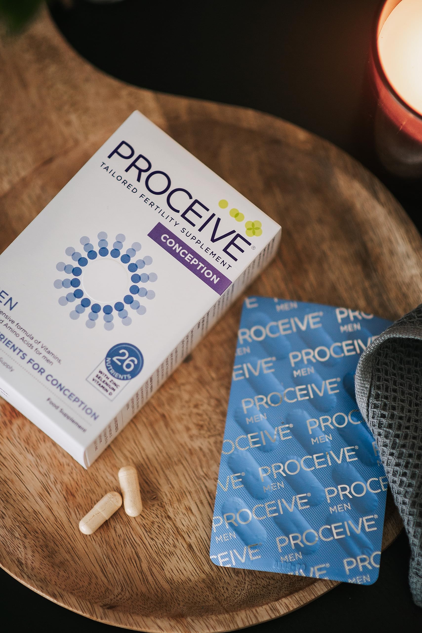 Proceive® Men Fertility Supplement for Conception - Vitamins & Minerals for Men Trying Proceive uk supplements