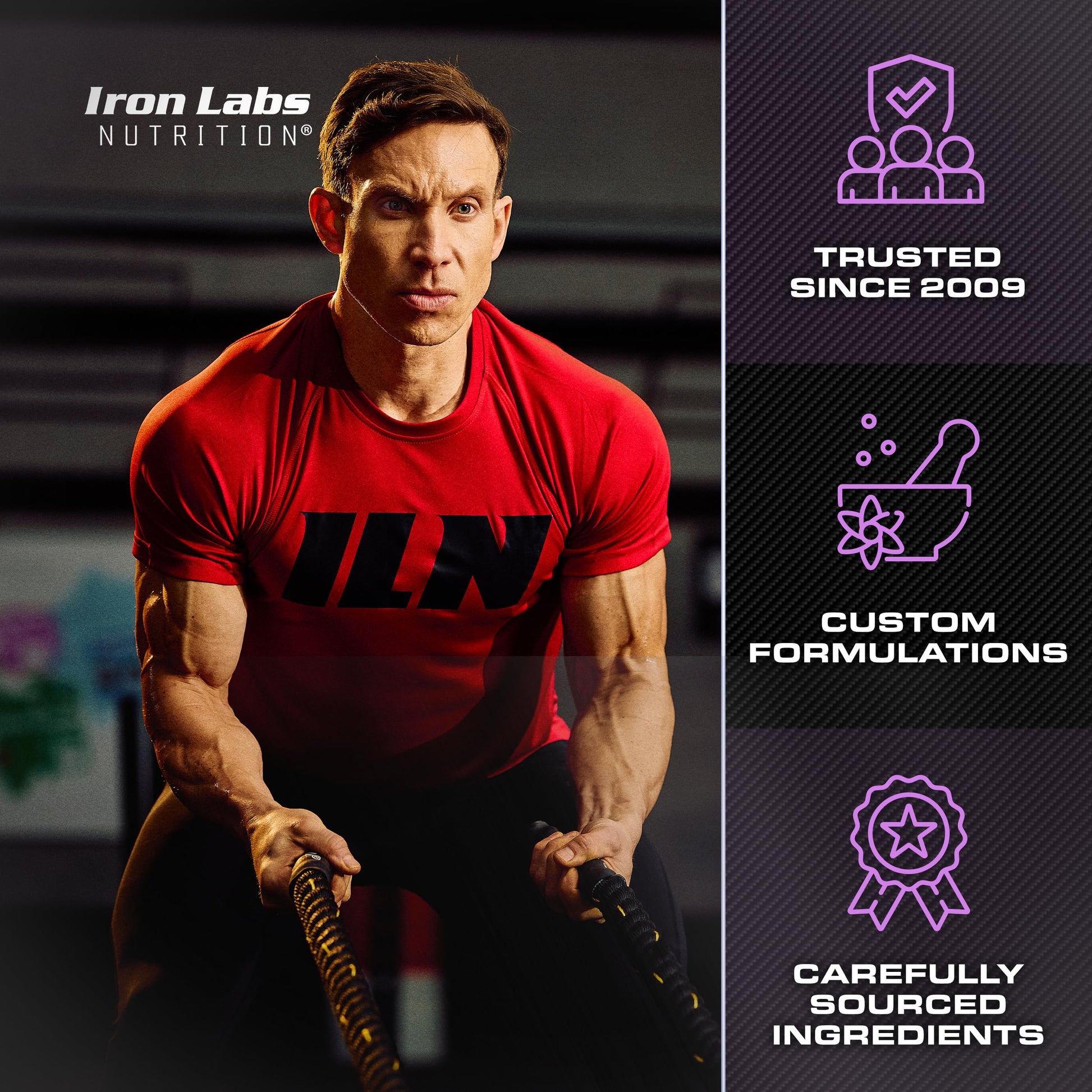 Iron Labs Nutrition PCT Xtreme - PCT Supplement for Men - 30 Day Course - Post Cycle Support Booster (80 Capsules) Iron Labs Nutrition uk supplements