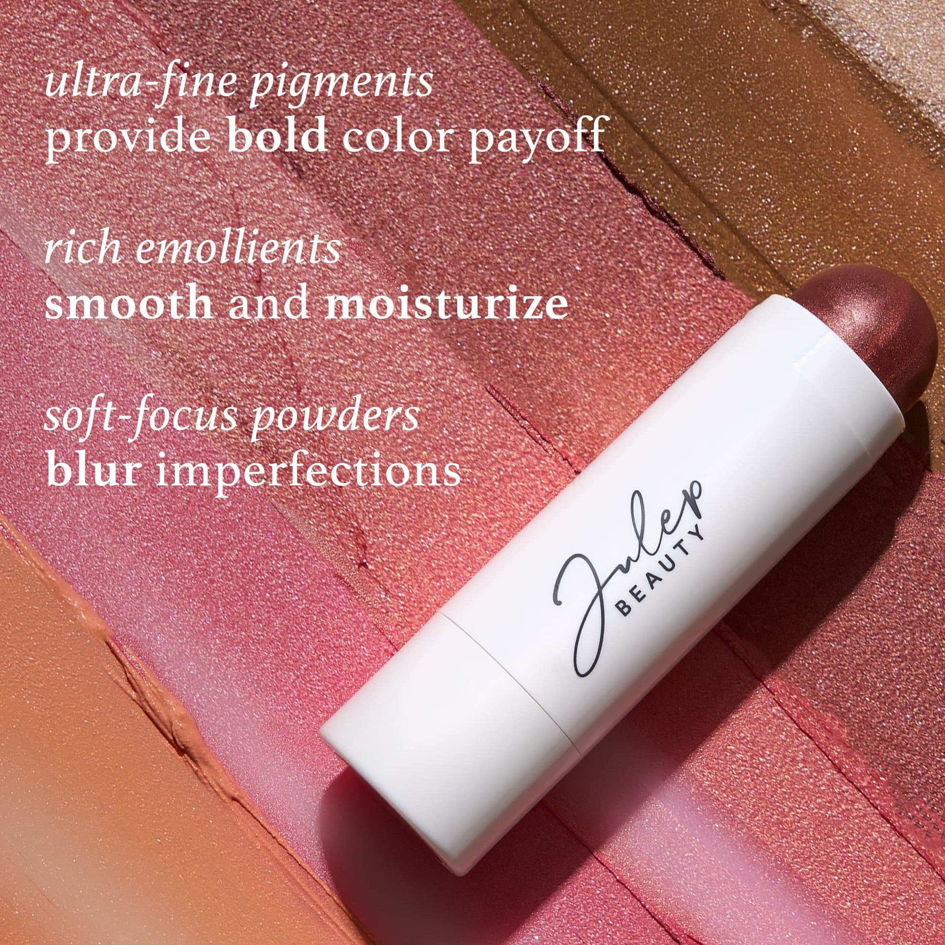 Julep Skip The Brush Cream to Powder Blush Stick - Muted Mauve - Blendable and Buildable Color - 2-in-1 Blush and Lip Makeup Stick Julep uk supplements