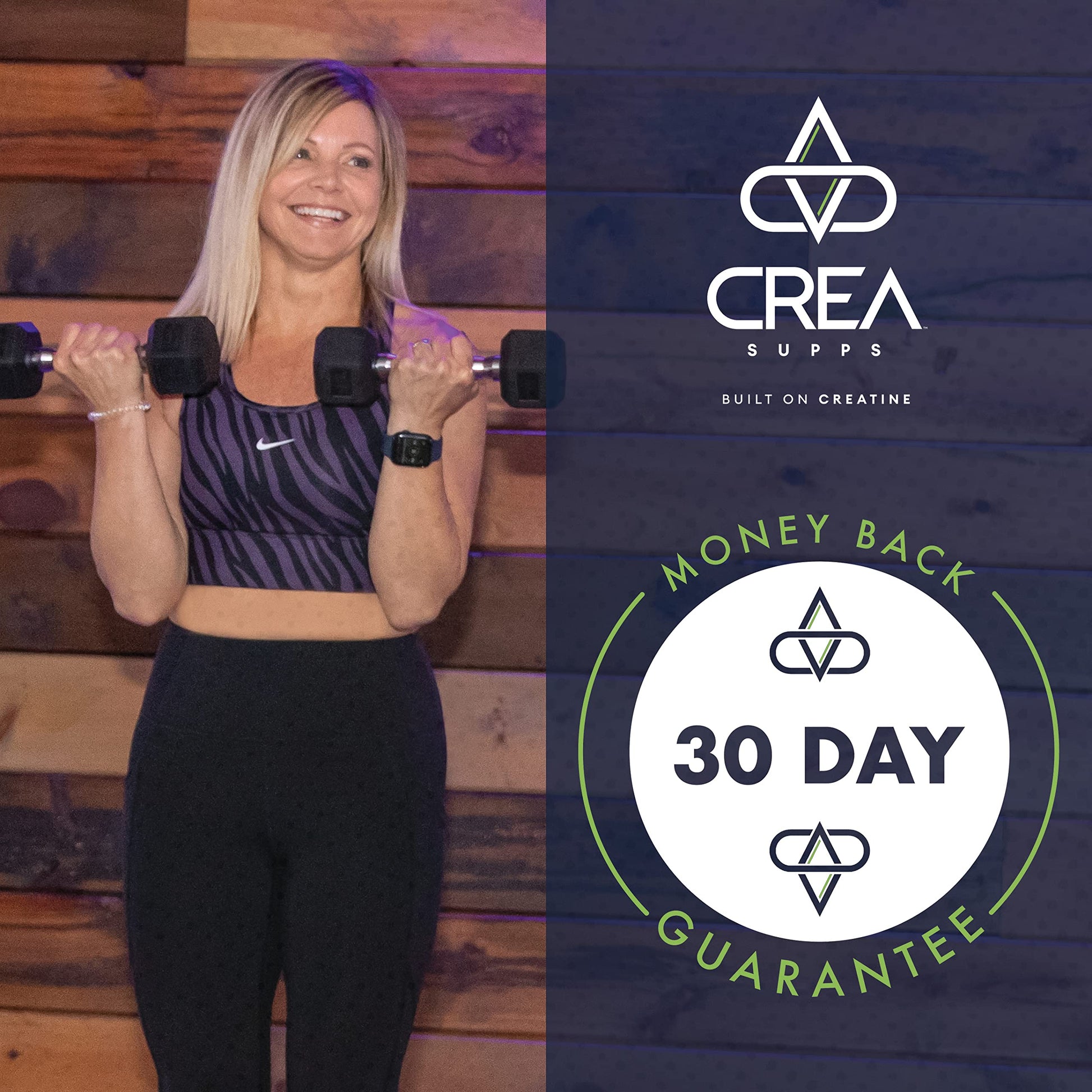 CREA SUPPS Premium Creapure Creatine Monohydrate Powder | Pure, Vegan, Keto CREA SUPPS uk supplements