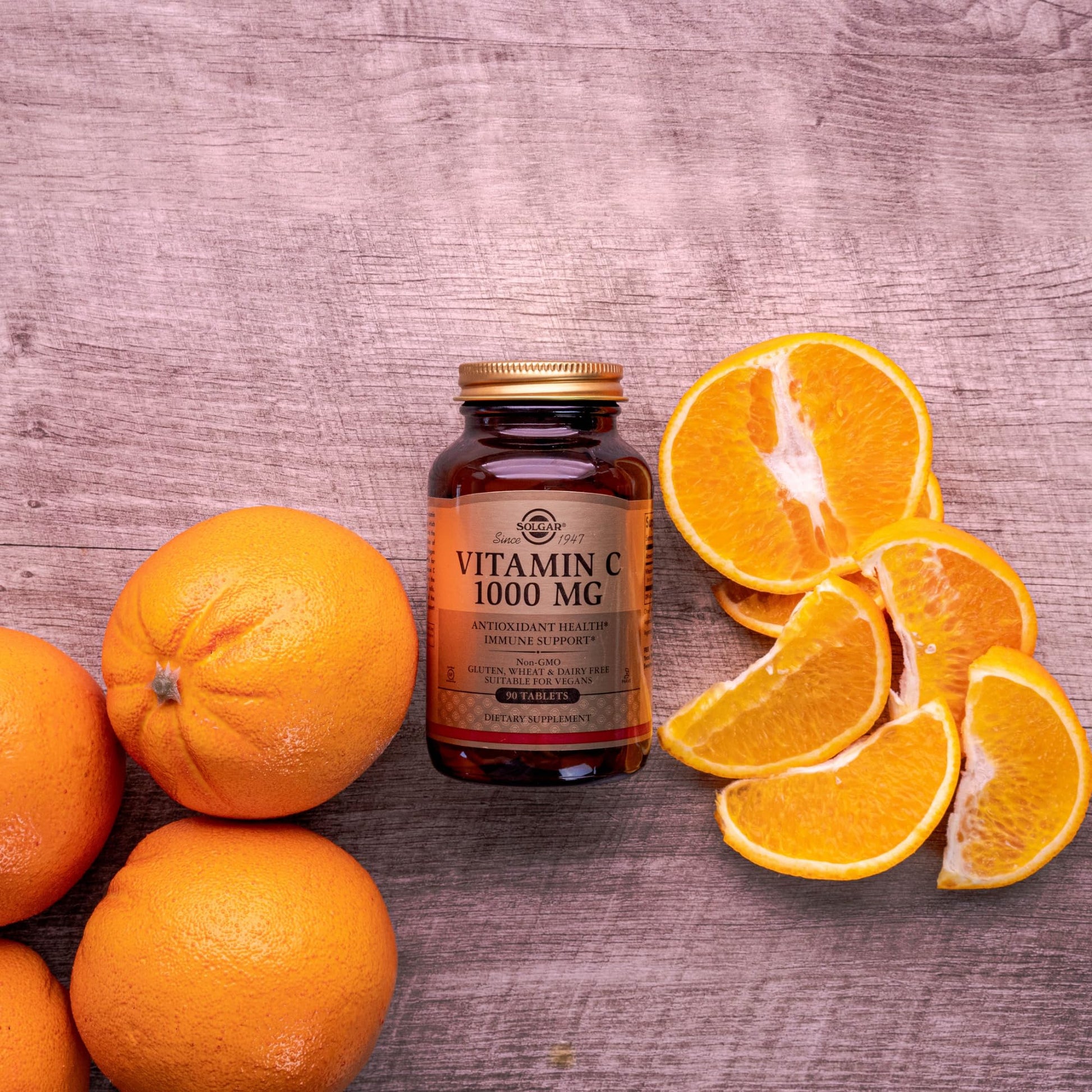 Solgar Vitamin C 1000mg - Healthy Immune System - Helps Fight Free Radicals - Vegan SOLGAR uk supplements