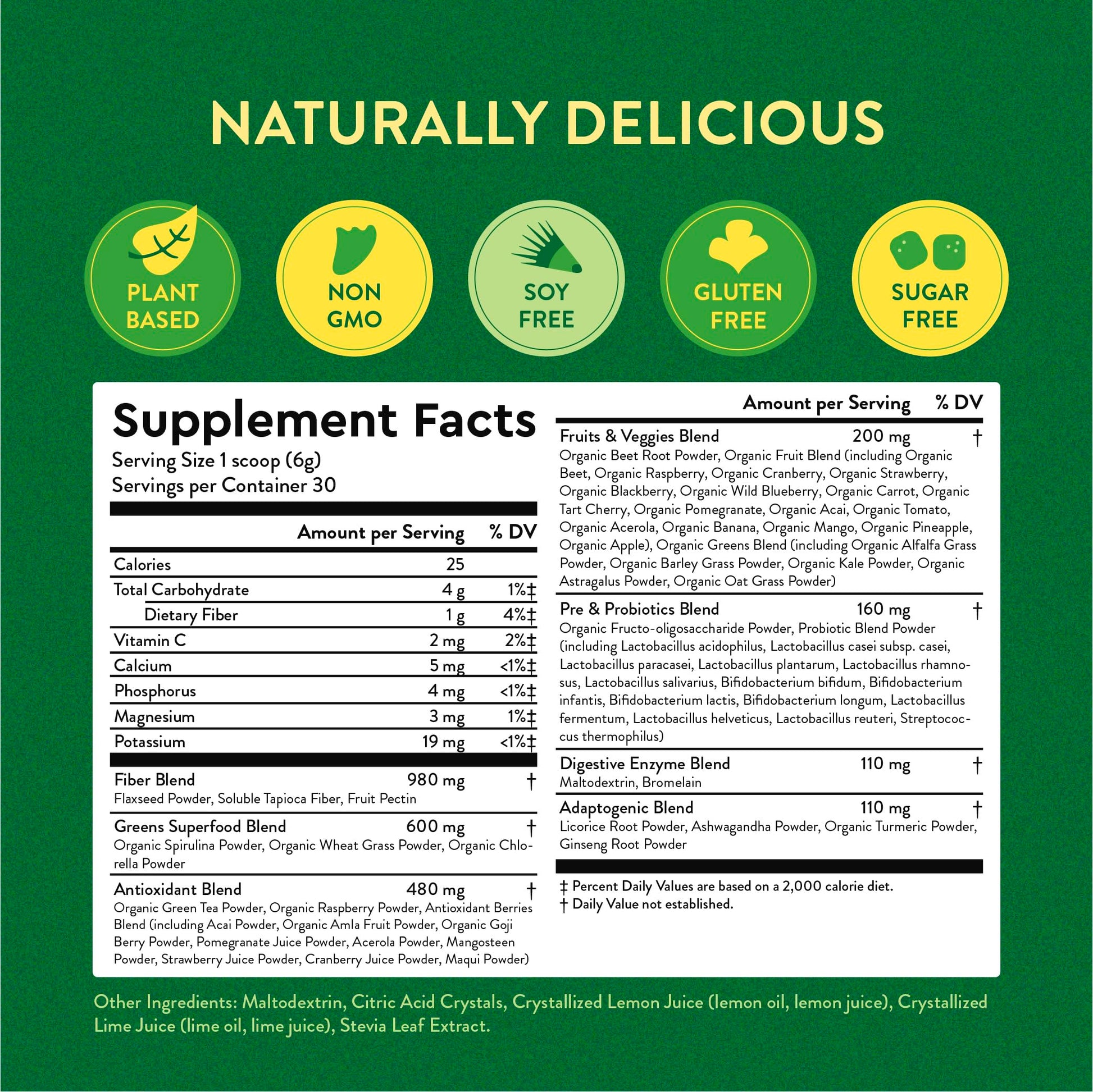 360 Nutrition Blends with Benefits Super Greens Powder w/Probiotics, Digestive Enzymes, Sugar & Gluten Free, Plant Based Superfood Drink Mix for Gut Health, Bloating, Immunity, Overall Health, 6.35 oz 360 Nutrition uk supplements