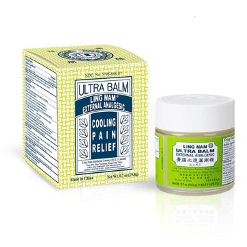 Ling Nam Ultra Balm External Analgesic, for Cooling Pain Relief Simple Backache Arthritis Strains Bruises Sprain, Muscle Pain, Muscle Soreness,0.7oz/19.8g Ling Nam uk supplements