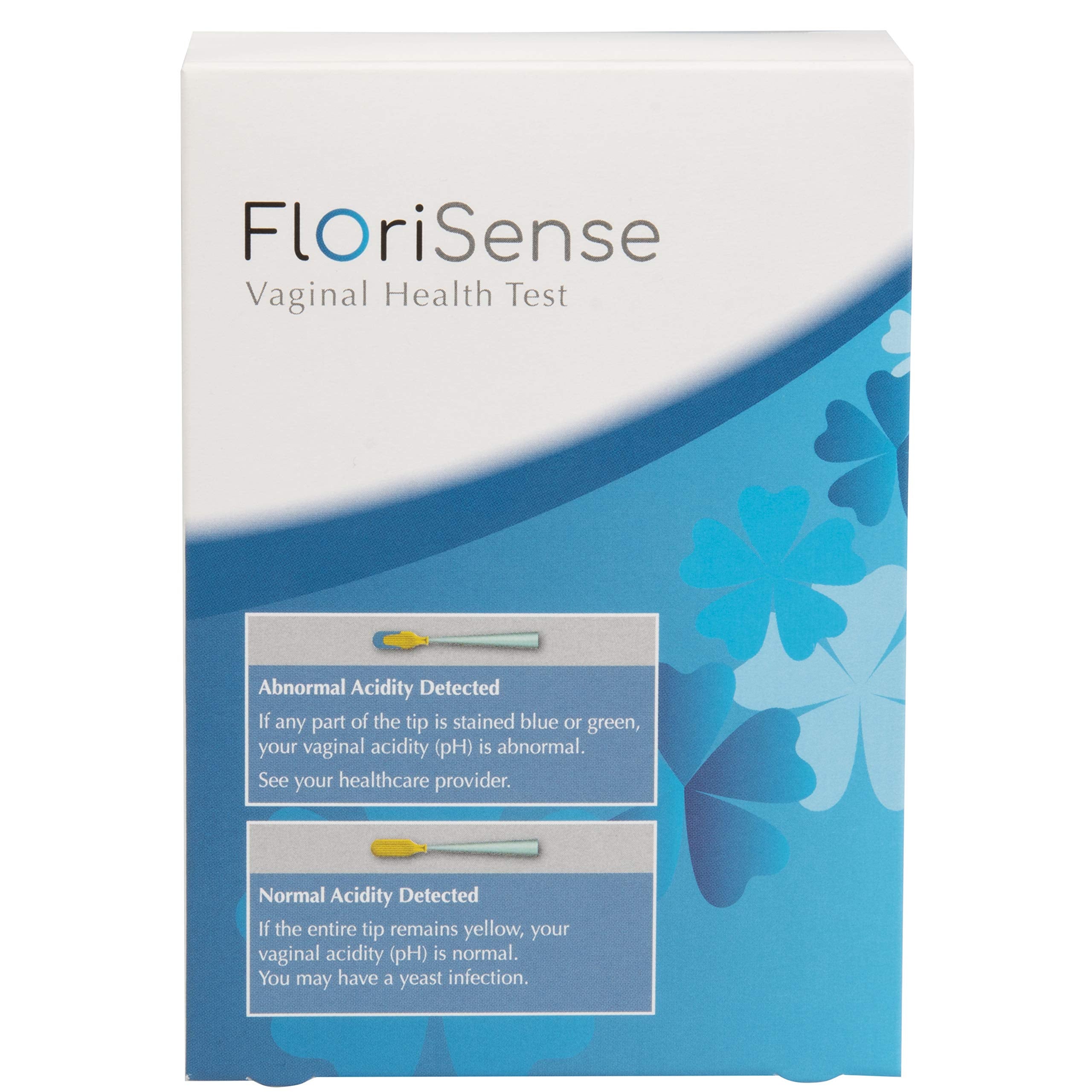 FloriSense Vaginal Health pH Test Kit - OTC Vaginal Acidity Test - Bacterial Vaginosis and Yeast Infections - 2 Swabs, Detect Feminine Imbalance - Before You Treat, Easy to Read Results in Seconds FloriSense uk supplements