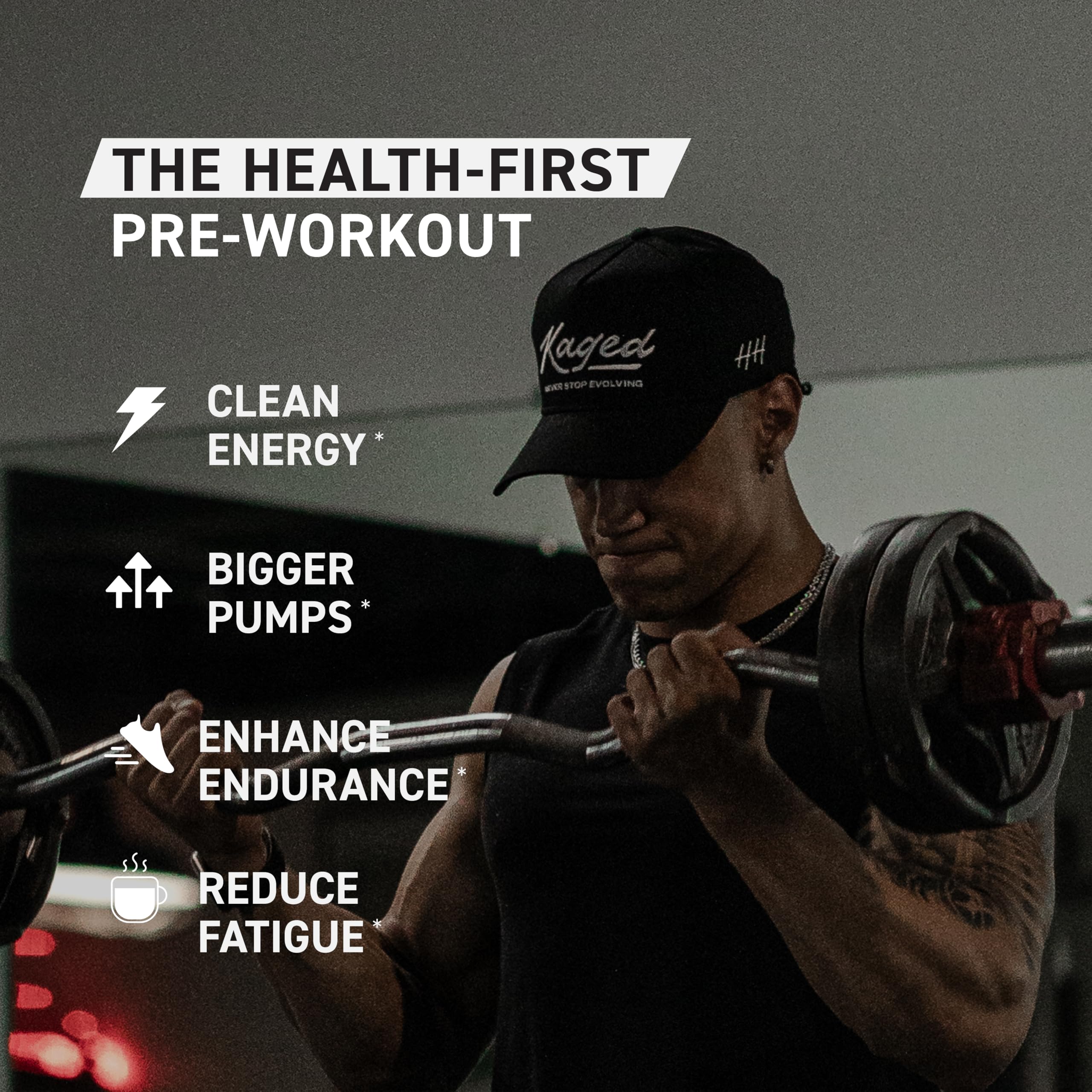 Kaged Stimulant Free Pre Workout Powder | Fruit Punch | Pre-Kaged | Formulated with Creatine, Beta Alanine | No Jitters | 20 Servings Kaged uk supplements