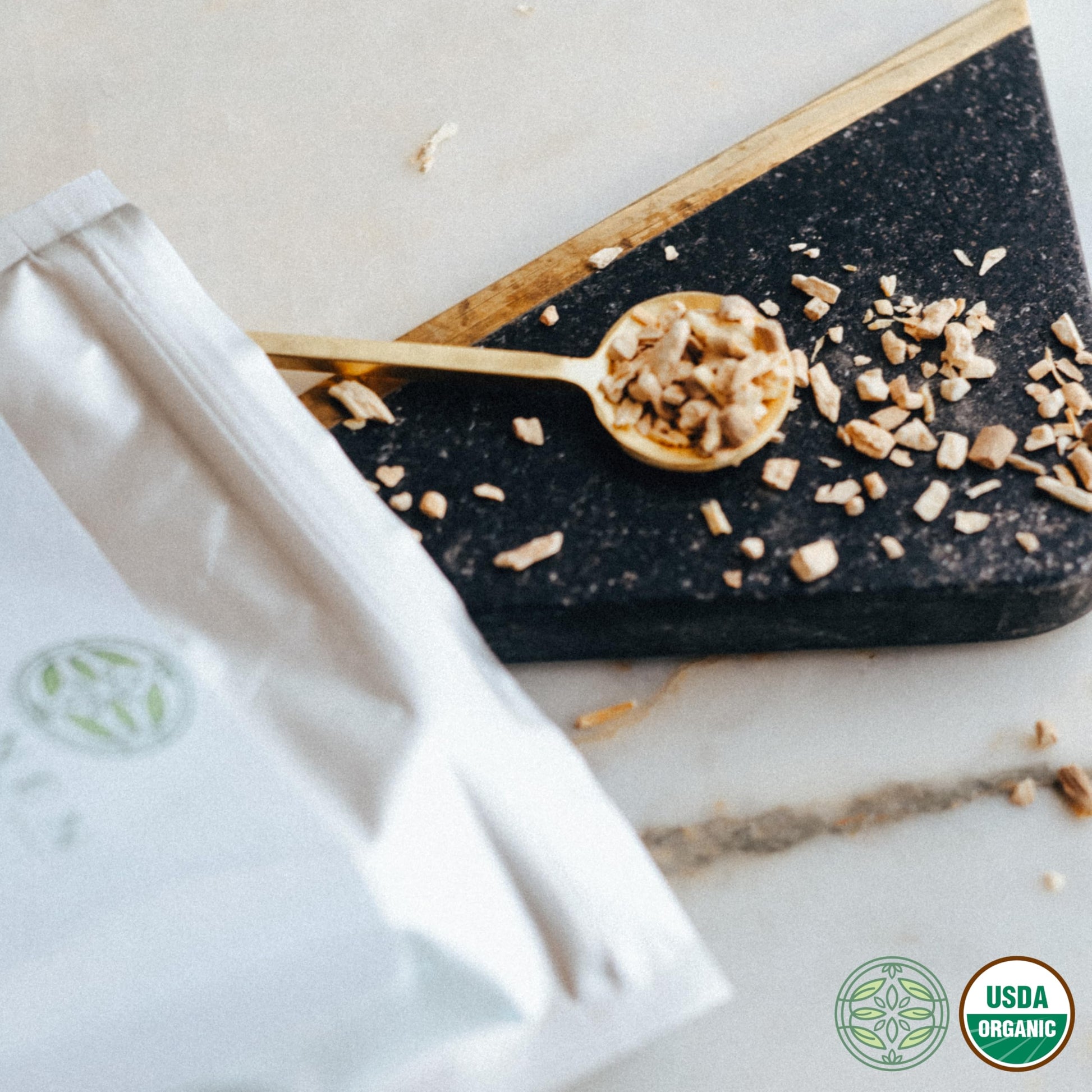 Elanen Naturals Organic Ashwagandha Root 4 oz. (113g), USDA Certified Organic Ashwagandha Root Loose Leaf Tea, Dried Withania somnifera, Cut & Sifted Elanen Naturals uk supplements