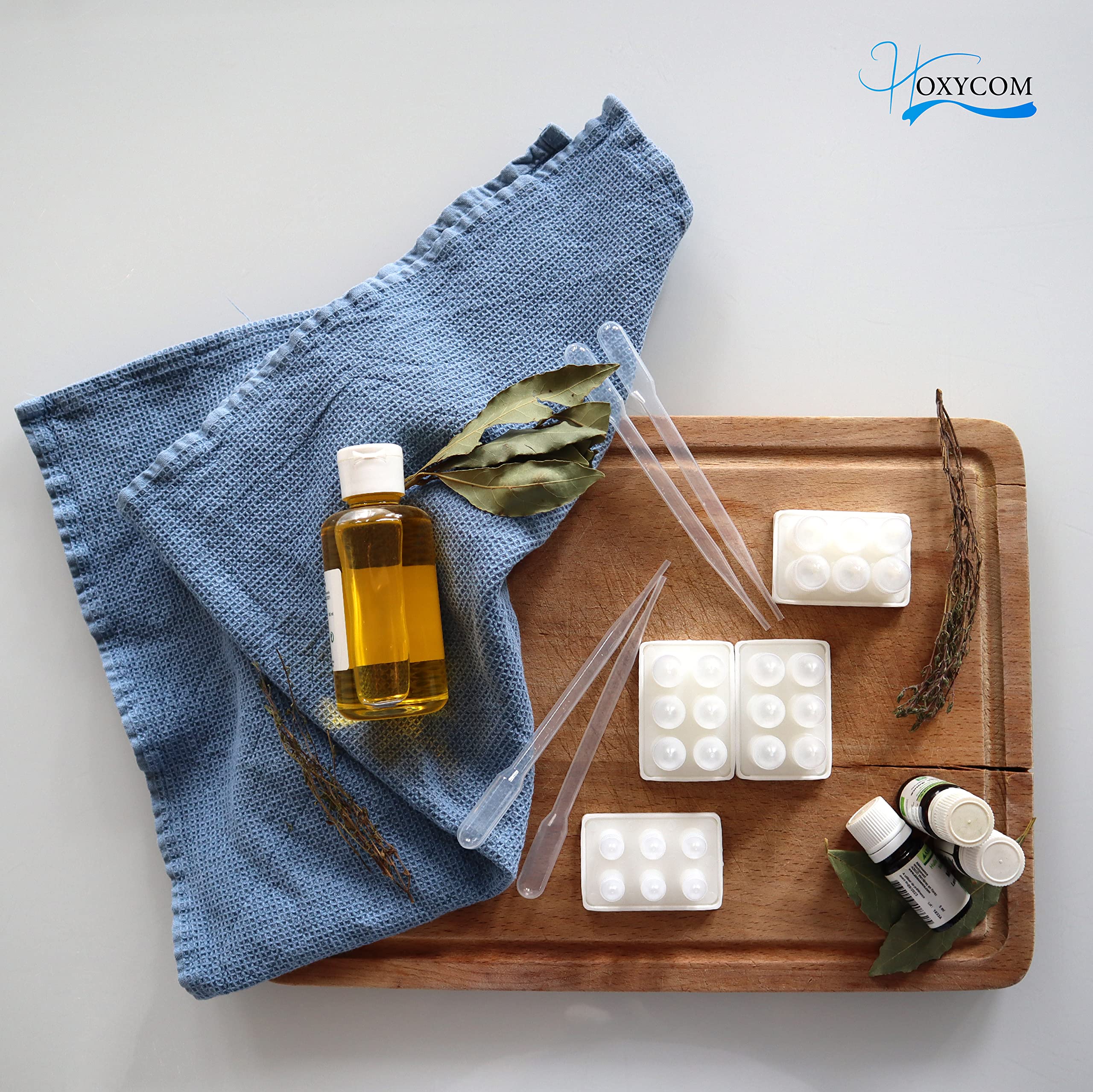 Suppository Molds Kit - Made in France, 3 Sizes (1ml, 2ml, 3ml), Reusable Suppositories Mold - 4 Trays Hoxycom uk supplements