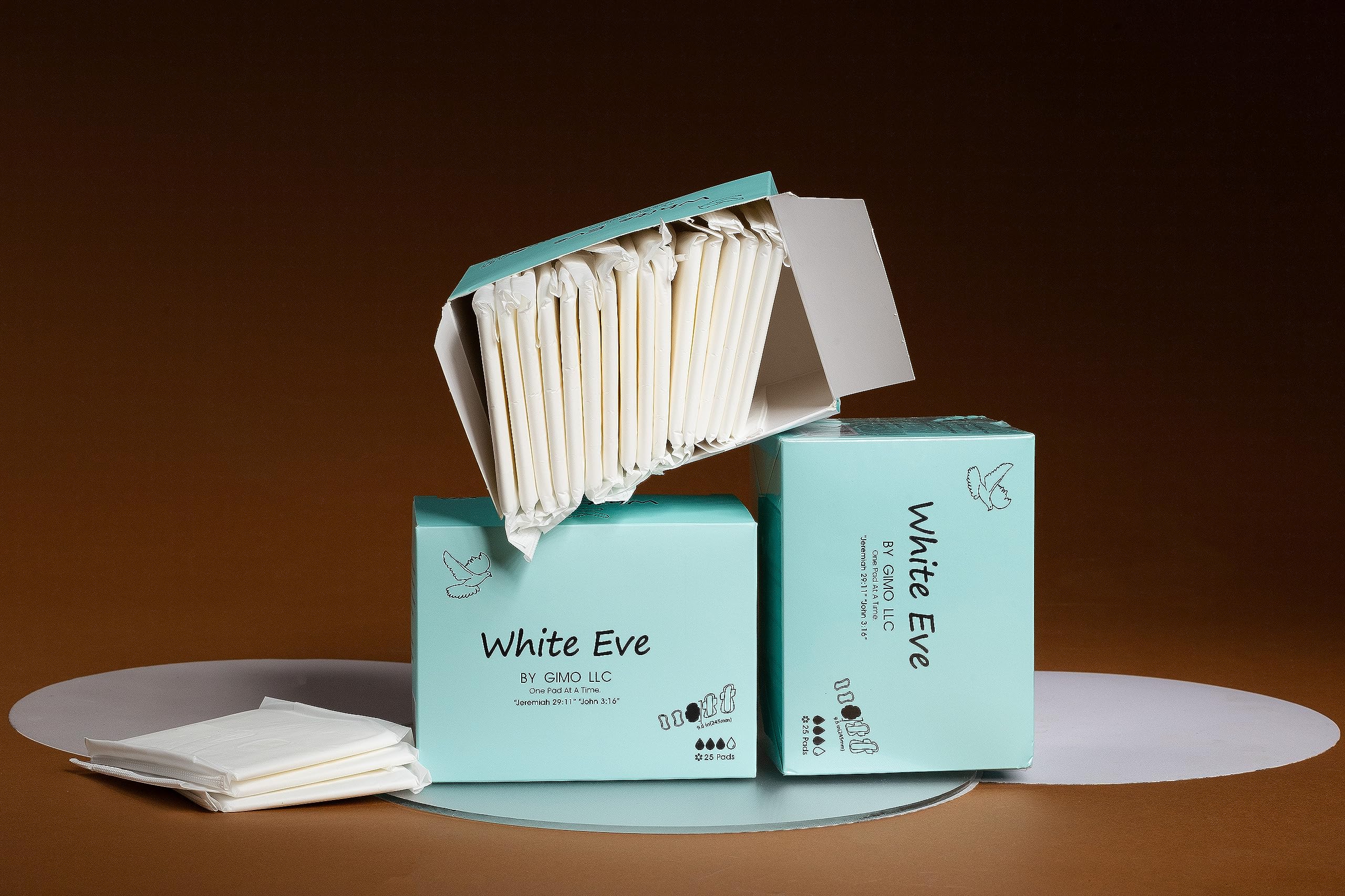 WHITE EVE Sanitary Pad Ultra Thin Sanitary Pads for Women with Fast Absorption and Leak Guard WHITE EVE uk supplements