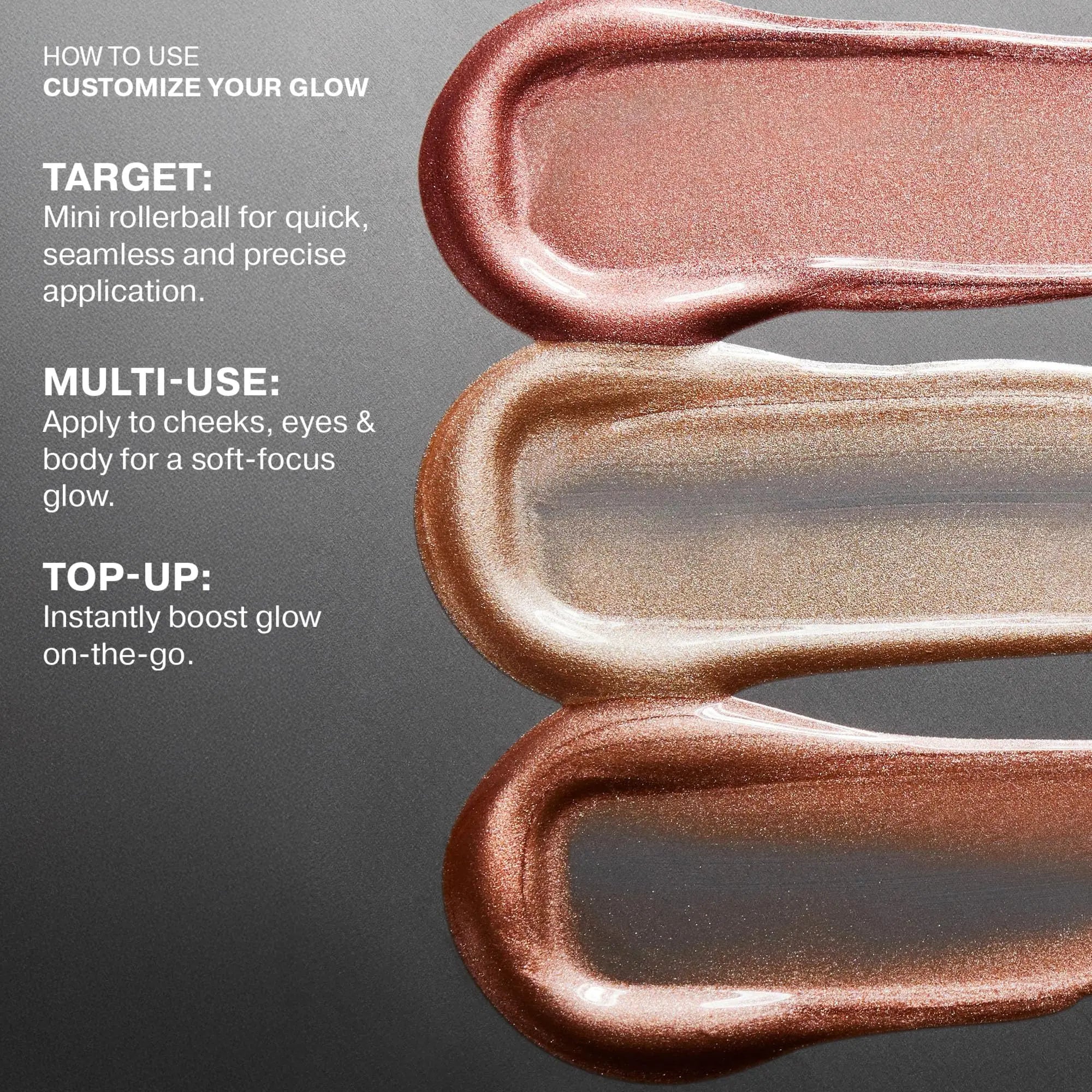 ICONIC LONDON Rollaway Glow | Liquid Highlighter for a Radiant Glow, Cruelty-Free, Vegan Makeup (Champagne Chic) 0.27 Fl oz ICONIC LONDON uk supplements