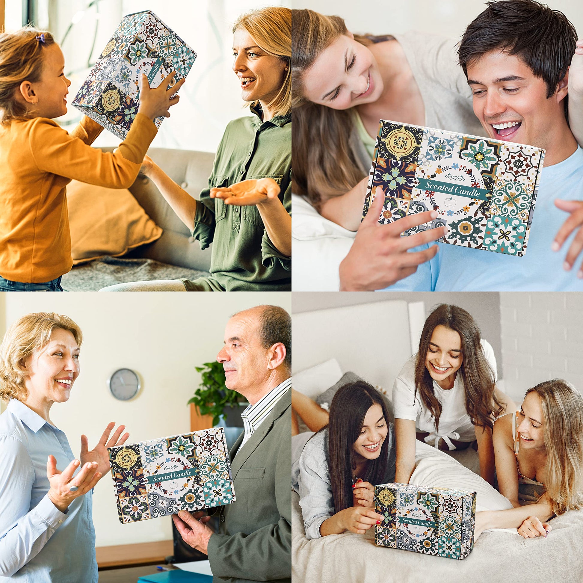 10 Pack Scented Candles Gifts, Aromatherapy Candles for Home Scented with 2 Coasters Yinuo Candle uk supplements