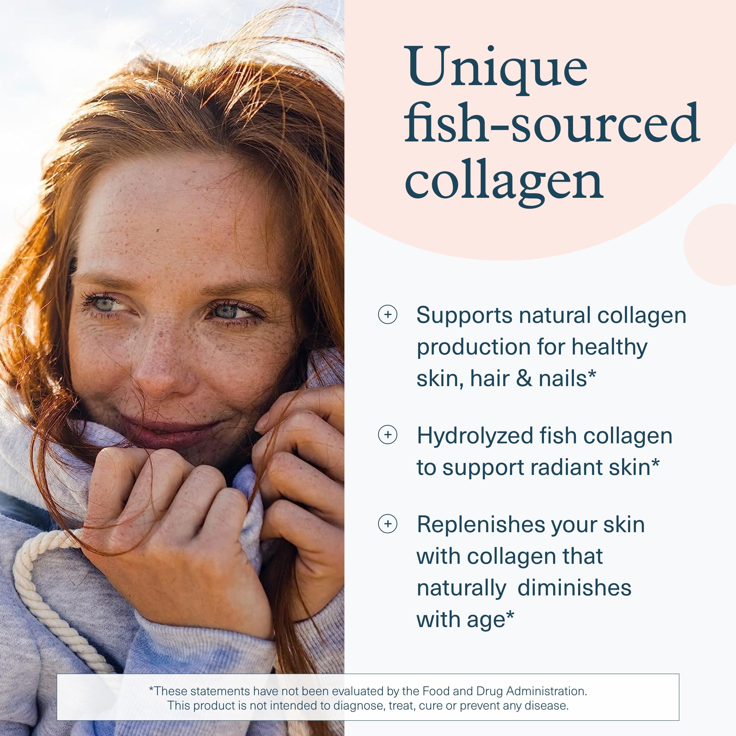 Youtheory Marine Collagen Tablets - 2,500 mg Fish-Sourced Collagen Peptides- with Vitamins A, C, E, B6 & B12 - Supports Joint & Nail Health* - Highly Absorbable - 290 Tablets (58-Day Supply) Youtheory uk supplements