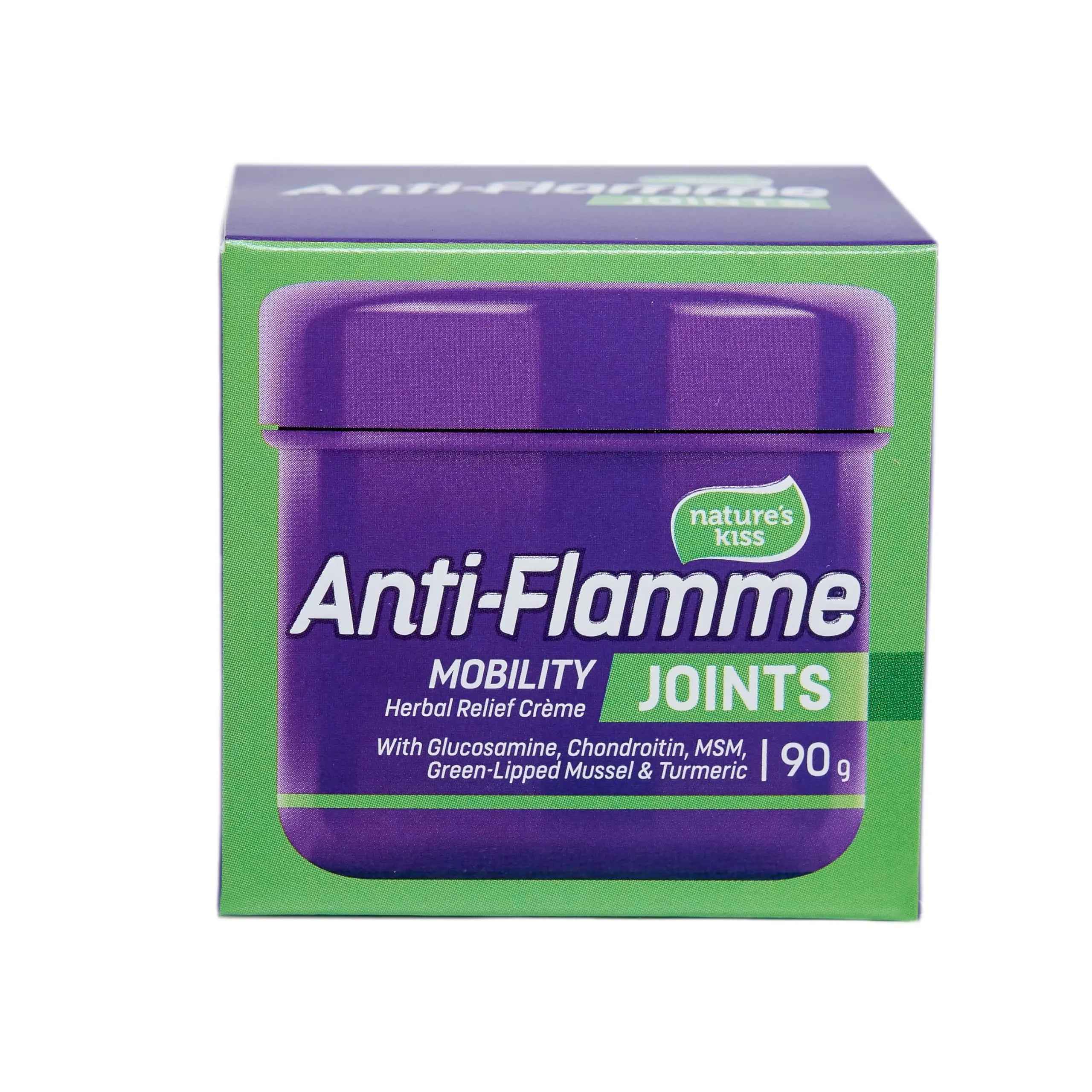 Nature's Kiss - Anti-Flamme Joints - Herbal Cream for Joints - 3oz Tub (90g) Nature's Kiss uk supplements