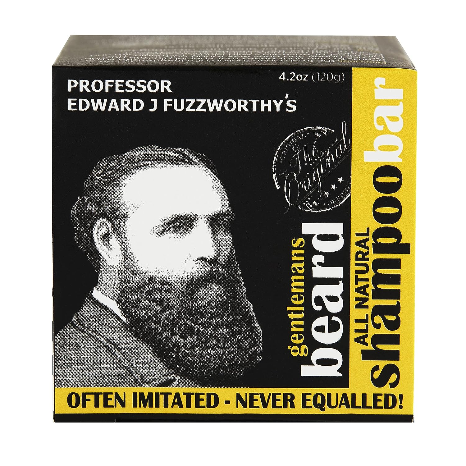 Professor Fuzzworthy's Beard SHAMPOO with All Natural Oils 120gr PROFESSOR EDWARD J FUZZWORTHY'S uk supplements