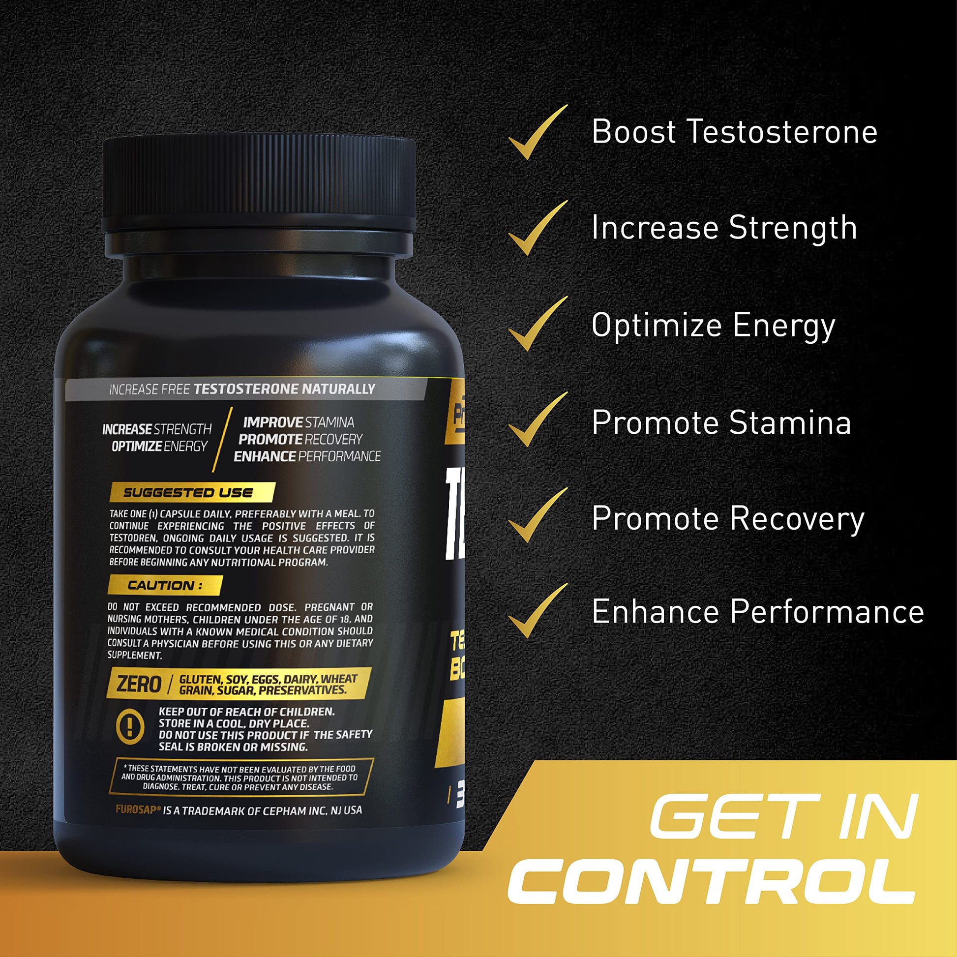 PrimeGENIX Testodren Advanced Testosterone Booster for Men | Natural Stamina, Endurance, Energy & Strength Enhancing Supplement | Lean Muscle Builder | Sports Nutrition Testosterone Booster PrimeGENIX uk supplements