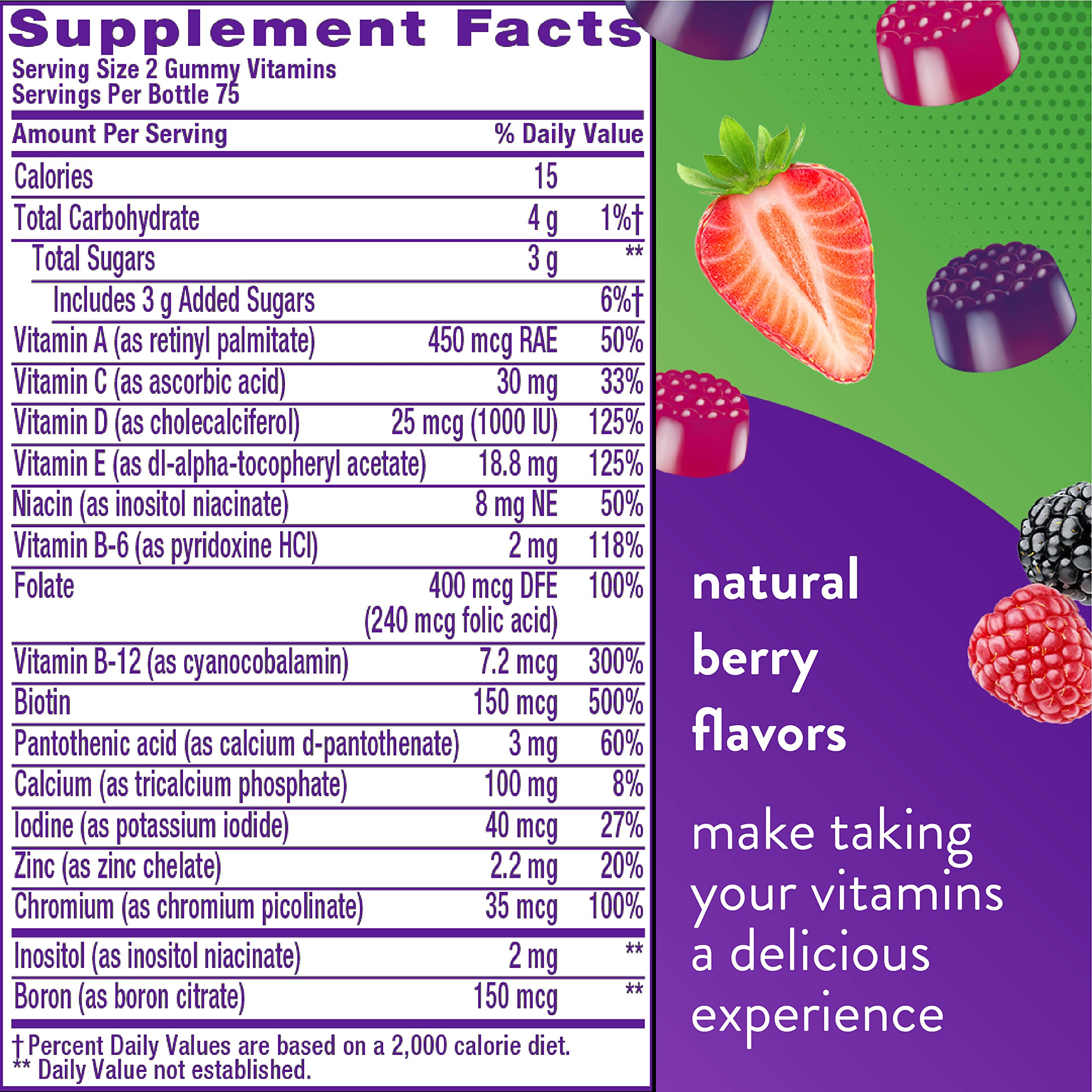 Vitafusion Womens Multivitamin Gummies (150 Count) and Vitafusion Extra Strength Vitafusion uk supplements