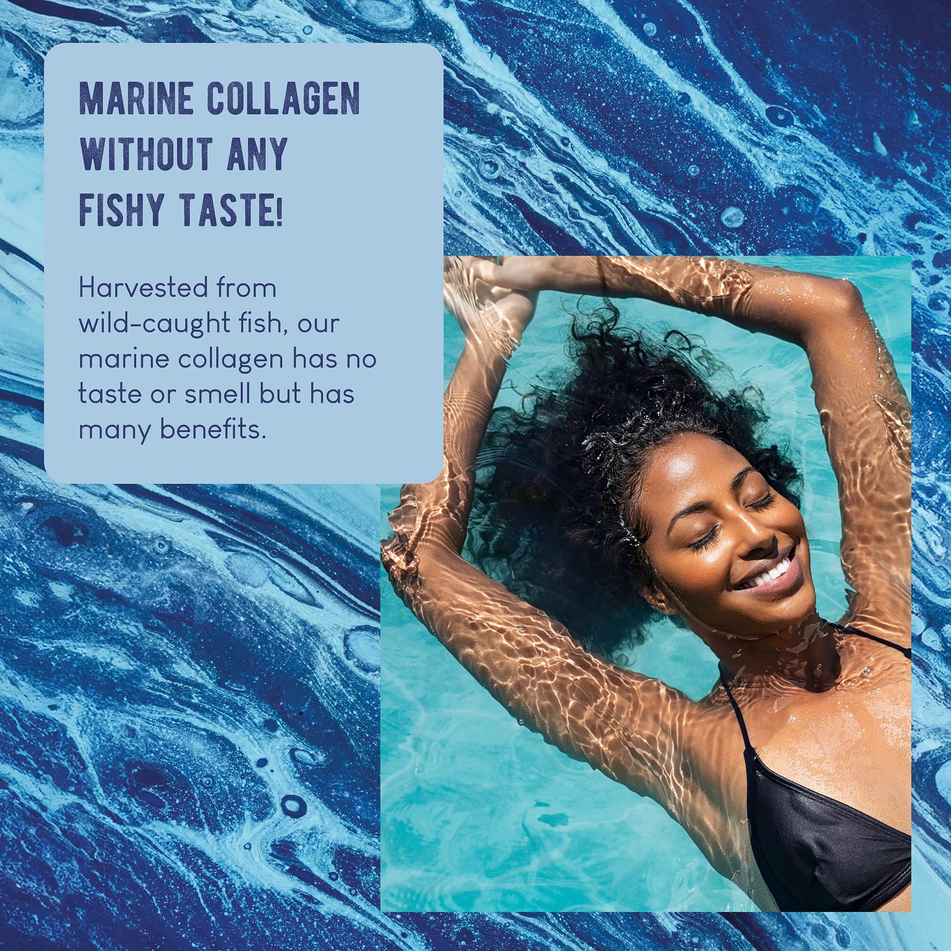 Superfoods Company - Hydrolysed Marine Collagen, Boosts Hair and Skin Health, Unflavoured Superfoods Company uk supplements