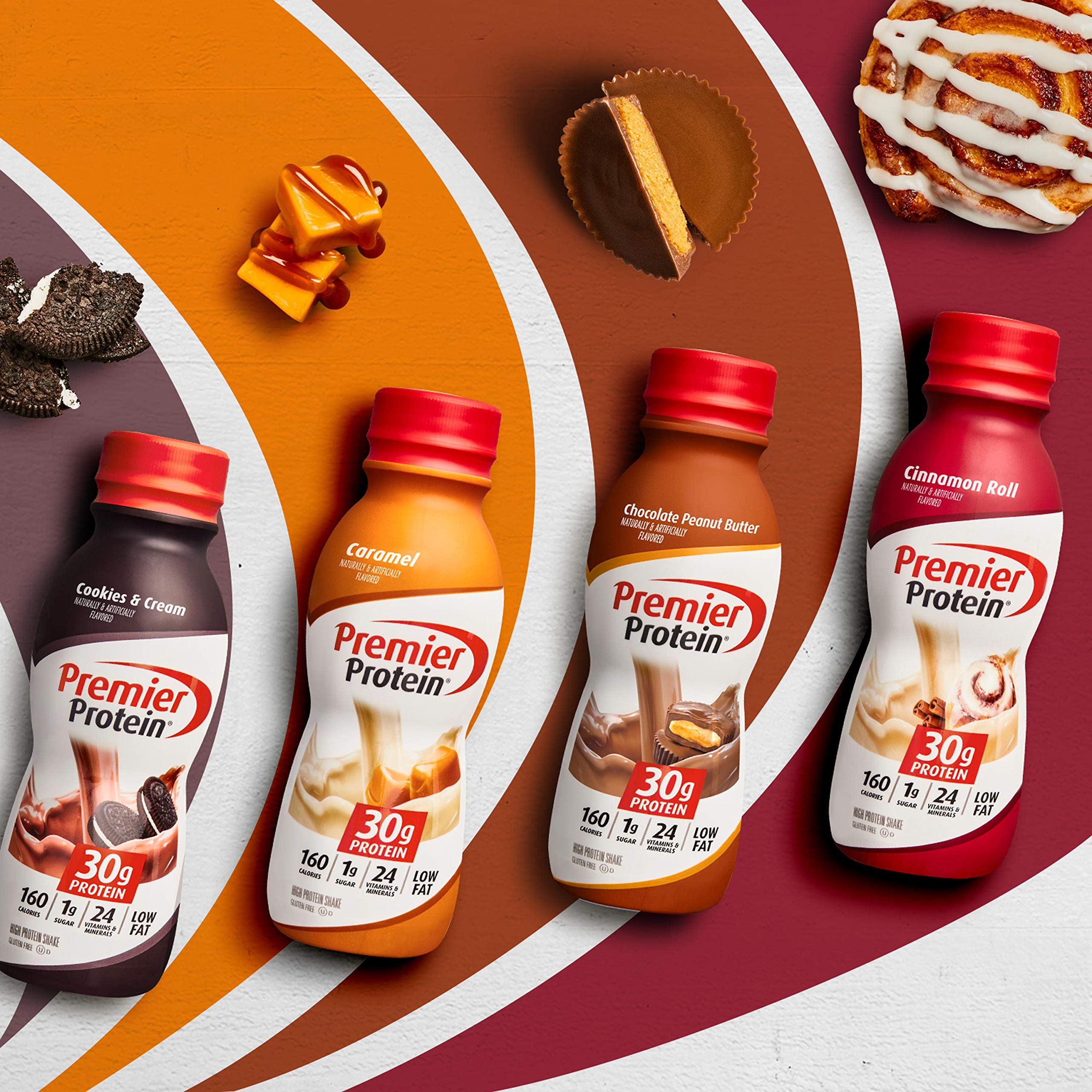 Premier Protein Shake, Chocolate Peanut Butter Liquid, 30g Protein, 1g Sugar, 24 Vitamins Premier Protein uk supplements
