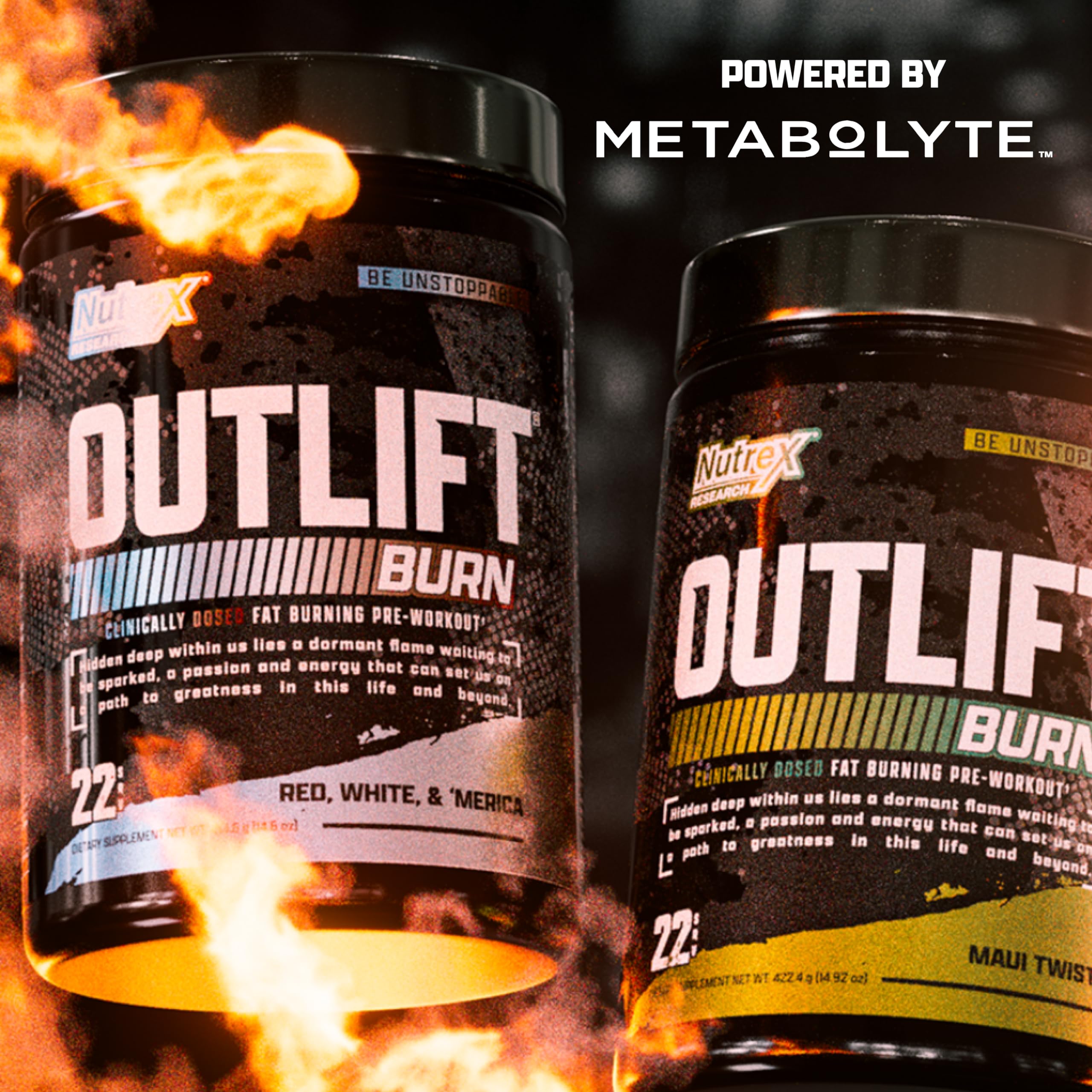 Nutrex Research Outlift Burn Thermogenic Pre Workout Powder, 2 in 1 Performance Nutrex Research uk supplements