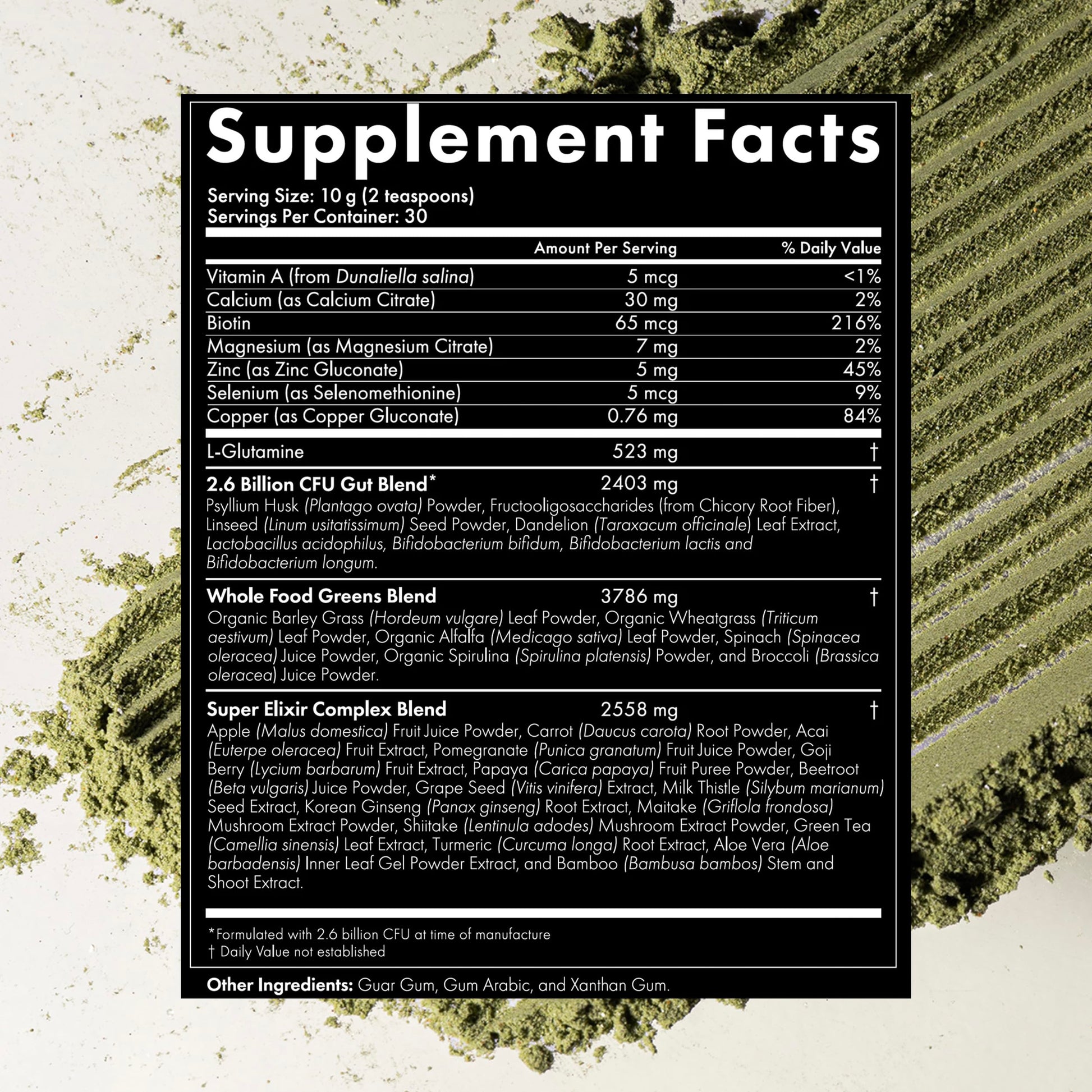 WelleCo The Super Elixir, Daily Greens Powder with Probiotics, Superfoods & Whole Foods, Unflavored Drink Mix for Gut Health, Immunity, Energy, Skin & Hair, 10.5oz Jar WelleCo uk supplements