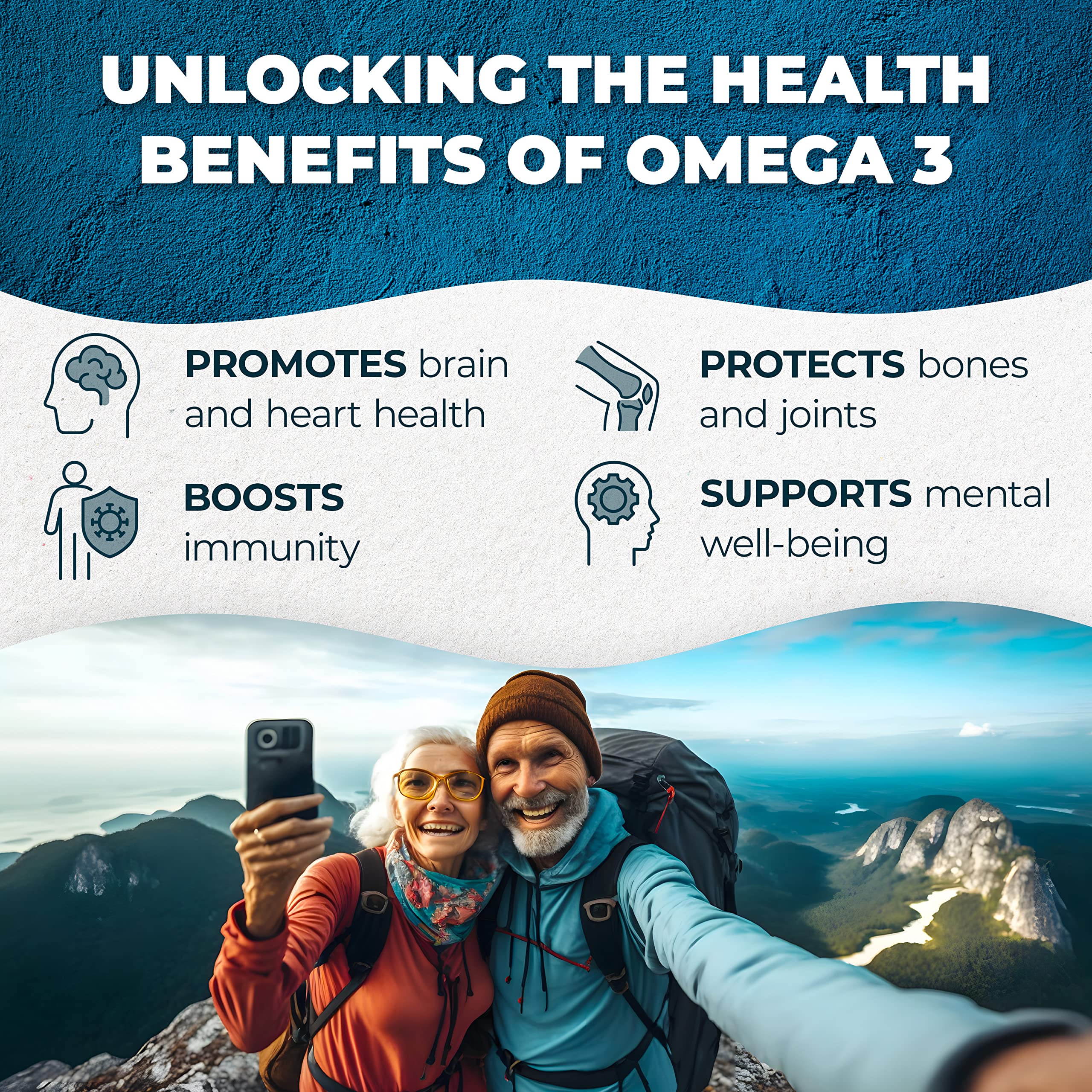 PUREHEALTH RESEARCH Complete Omega 3 Fish Oil Softgels - Omega-3 Fatty Acid Supplements- EPA DHA Supplement - Non-GMO- 90 Soft Gels PUREHEALTH RESEARCH uk supplements