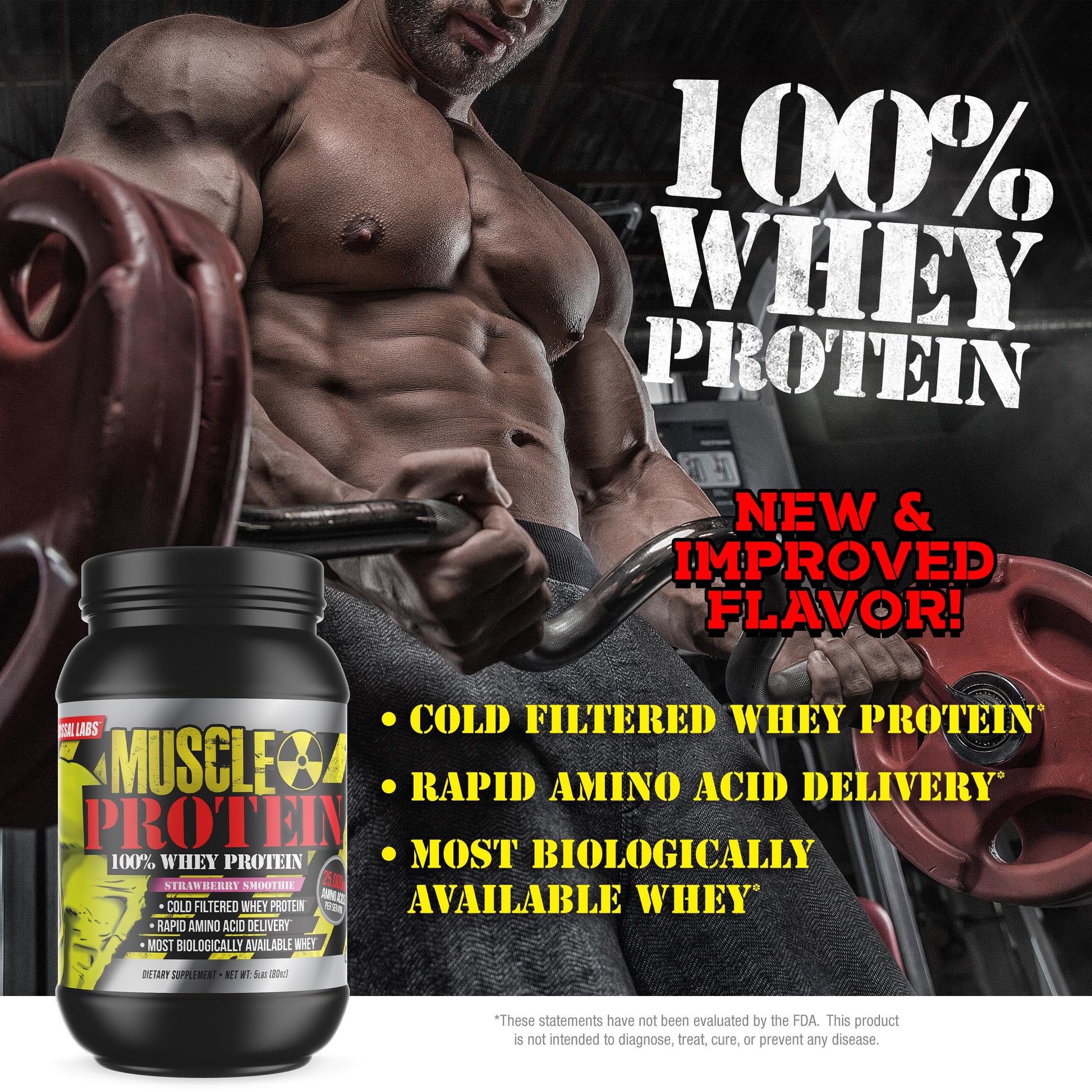 COLOSSAL LABS Whey Protein Powder [15 lbs/Pack of 1]– Chocolate Protein, Cold Filtered COLOSSAL LABS uk supplements