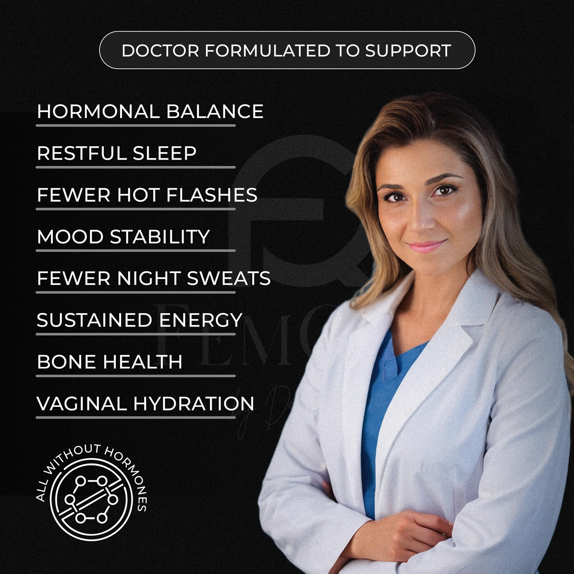 FemQuo by Dr. Honey Menopause & Perimenopause Support for Women Non Hormonal OBGYN Formulated with Rhapontic Rhubarb Red Clover Hops &Sage to Help Hot Flashes Night Sweats Sleep and Mood 60 Capsules FemQuo by Dr. Honey uk supplements