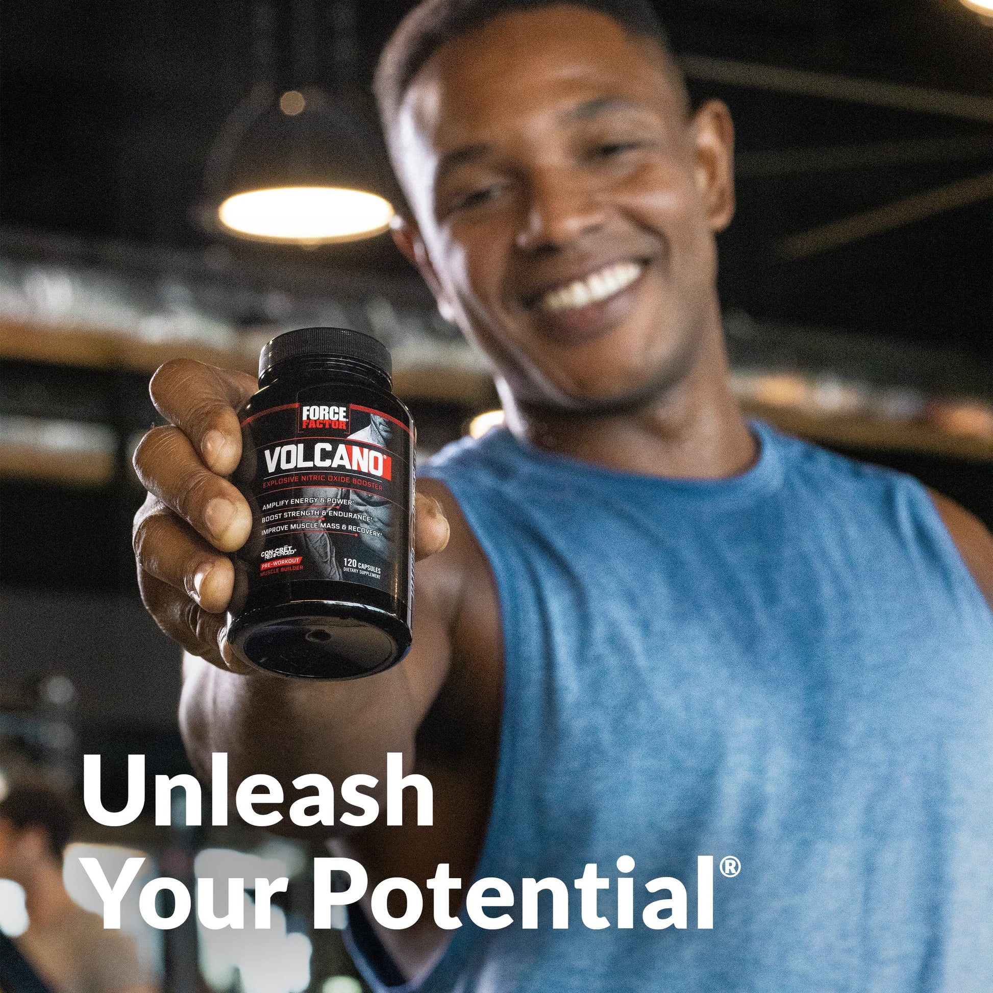 Force Factor Volcano Pre Workout Nitric Oxide Booster Supplement for Men with Creatine Force Factor uk supplements