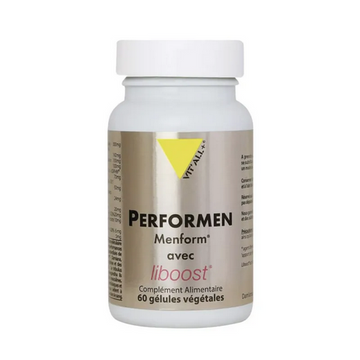 Performen Menform avec Liboost 60 gélules VIT'ALL+ Performen uk supplements