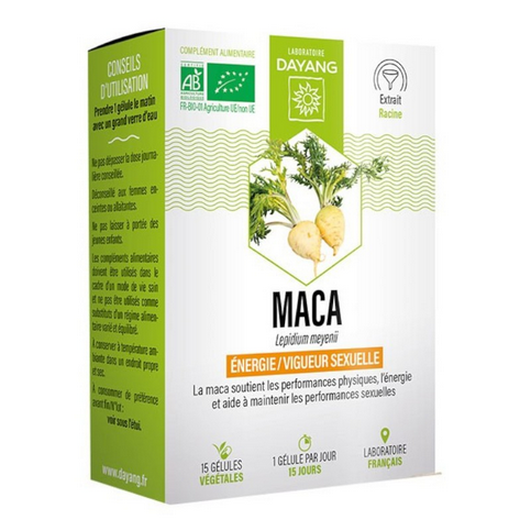Organic Maca 15 capsules - DAYANG DAYANG uk supplements