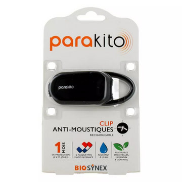 Parakito rechargeable mosquito repellent clip PARAKITO uk supplements