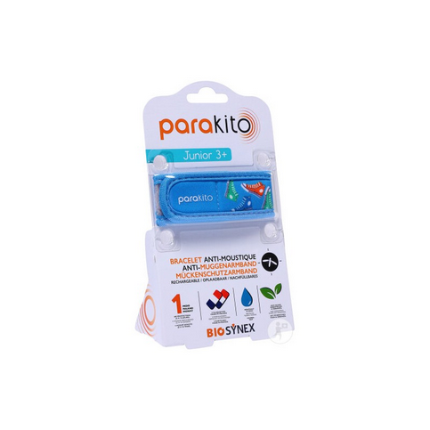 Parakito rechargeable mosquito repellent kid bracelet with "sneakers" patterns PARAKITO uk supplements