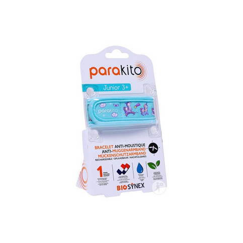 Parakito rechargeable mosquito repellent kid bracelet with "unicorn" patterns PARAKITO uk supplements