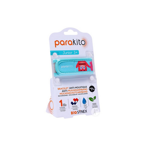 Parakito rechargeable mosquito repellent kid bracelet with "monsters" patterns PARAKITO uk supplements