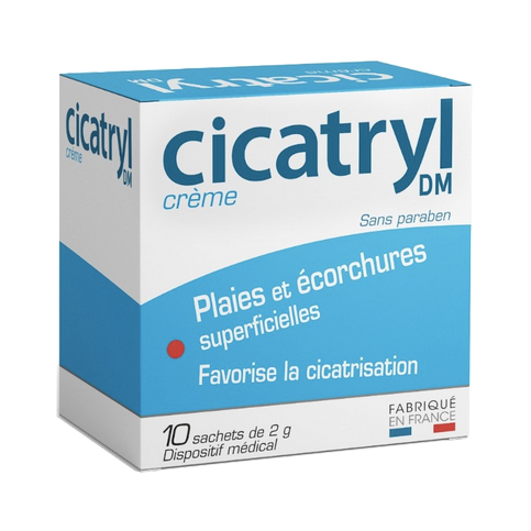 Cicatryl healing cream - 10 sachets - PIERRE FABRE TrustMedUSA uk supplements