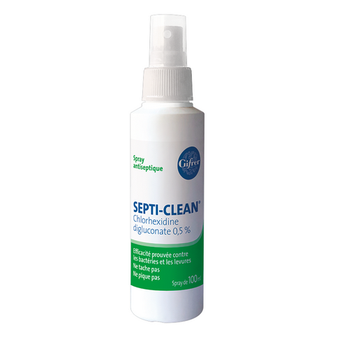 Antiseptic spray SEPTI-CLEAN Chlorhexidine digluconate 0.5% GIFRER GIFRER uk supplements