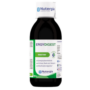 Ergydigest 250ml - NUTERGIA Nutergia uk supplements
